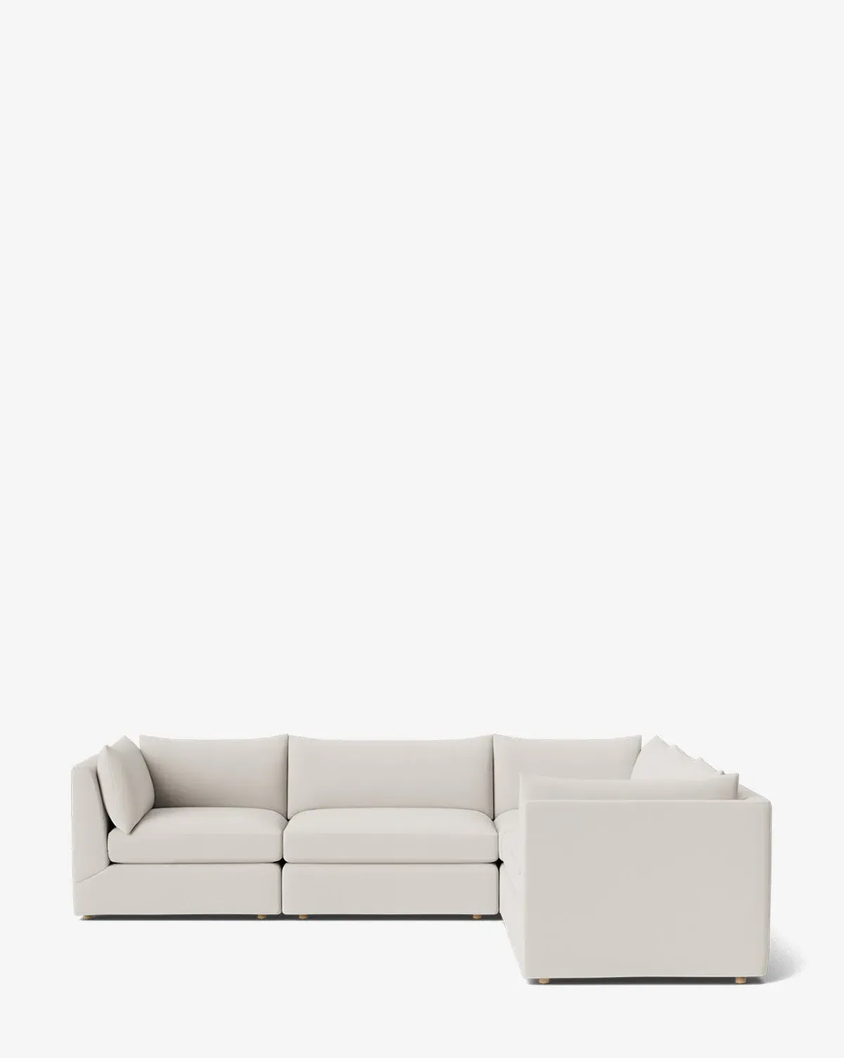 Vivienne Modular L-Shaped Sectional Sofa - Blanc Crypton product