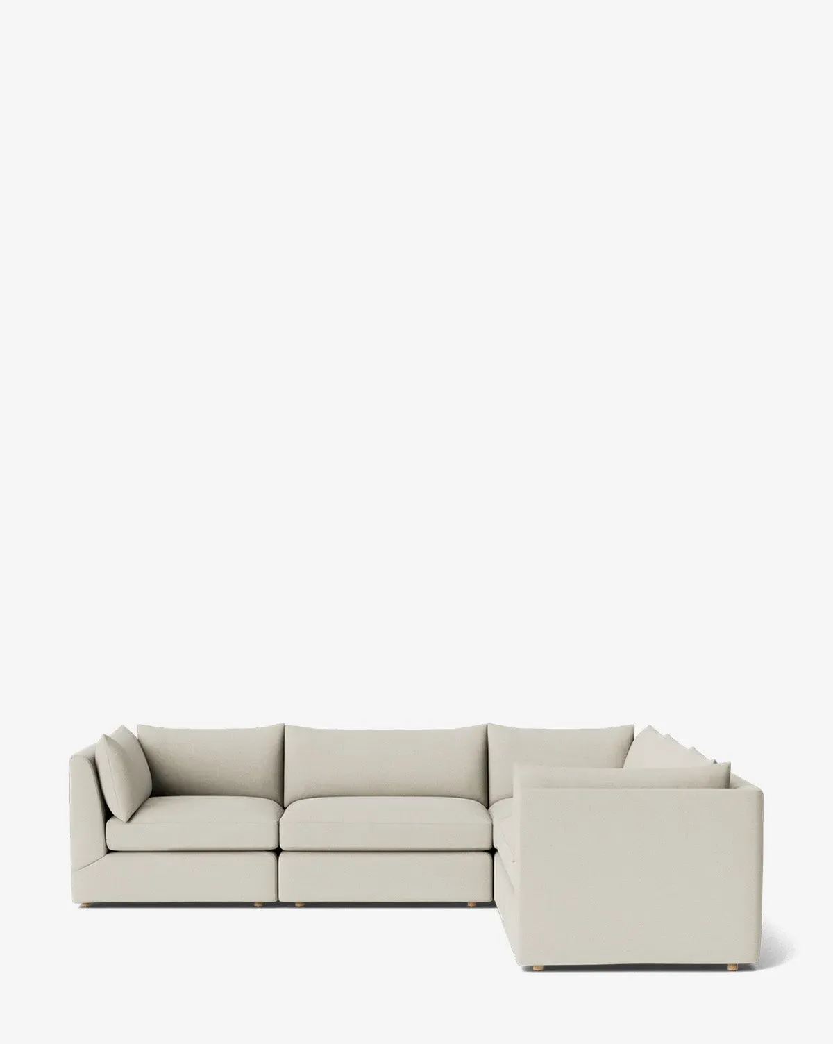 Vivienne Modular L-Shaped Sectional Sofa - Egret, Perennials Fabric product
