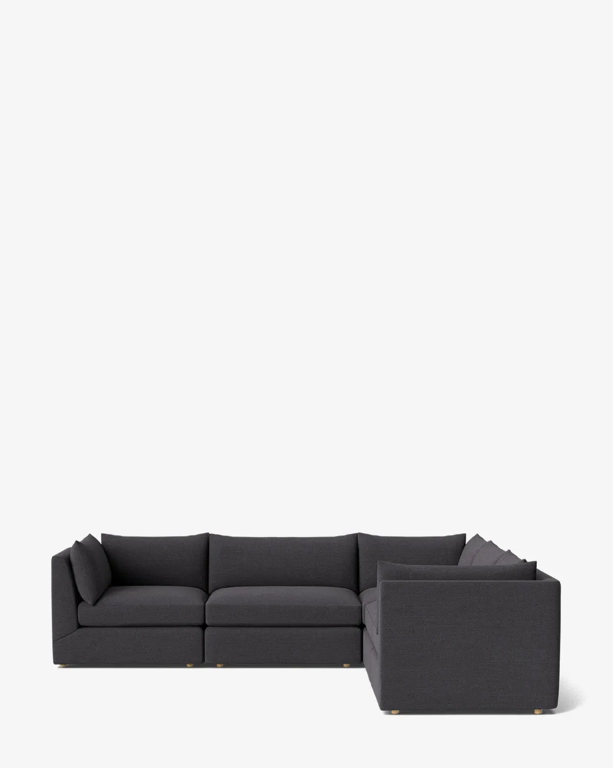 Vivienne Modular L-Shaped Sectional Sofa - Slate, Crypton product