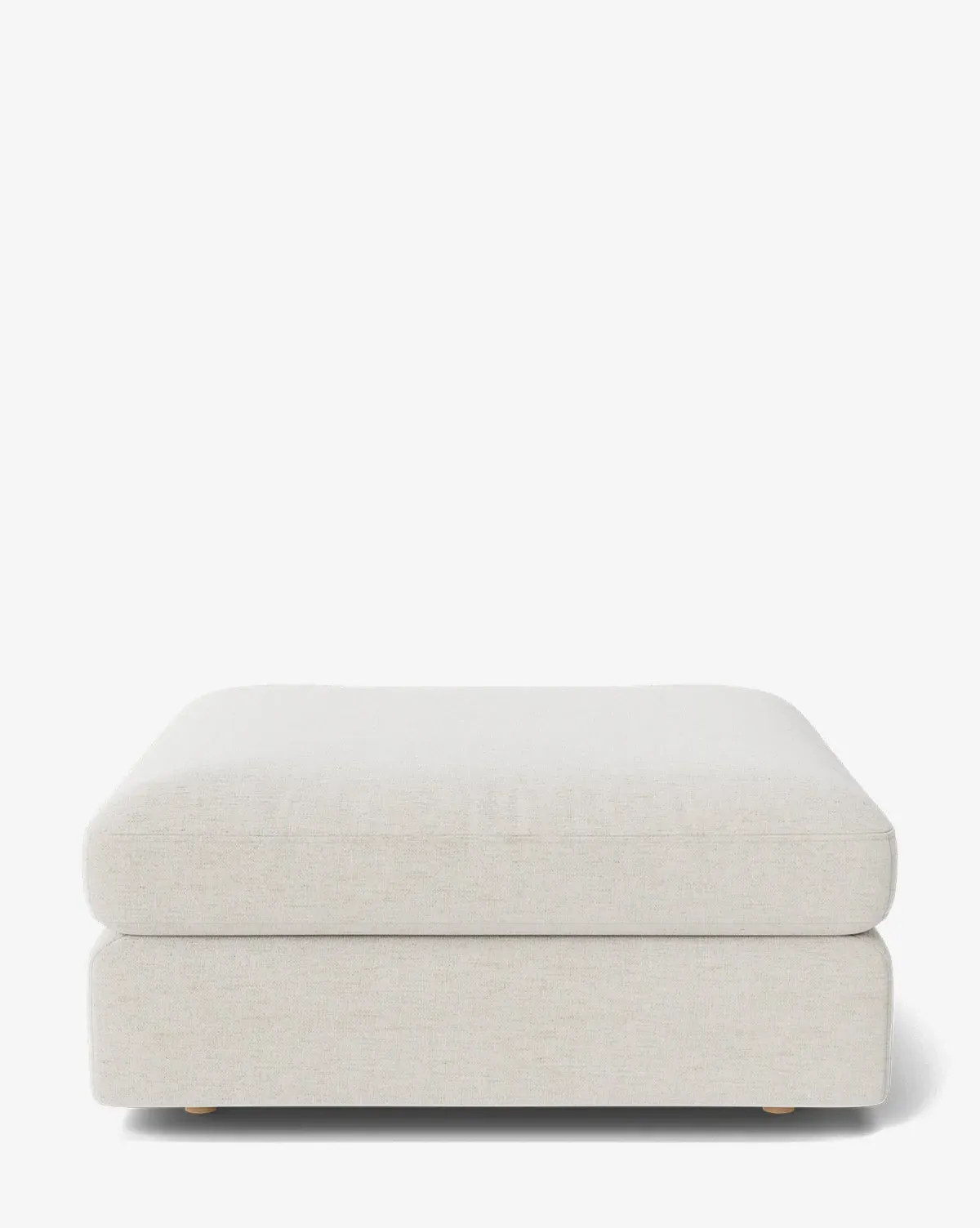 Vivienne Modular Ottoman - Alabaster, Crypton product