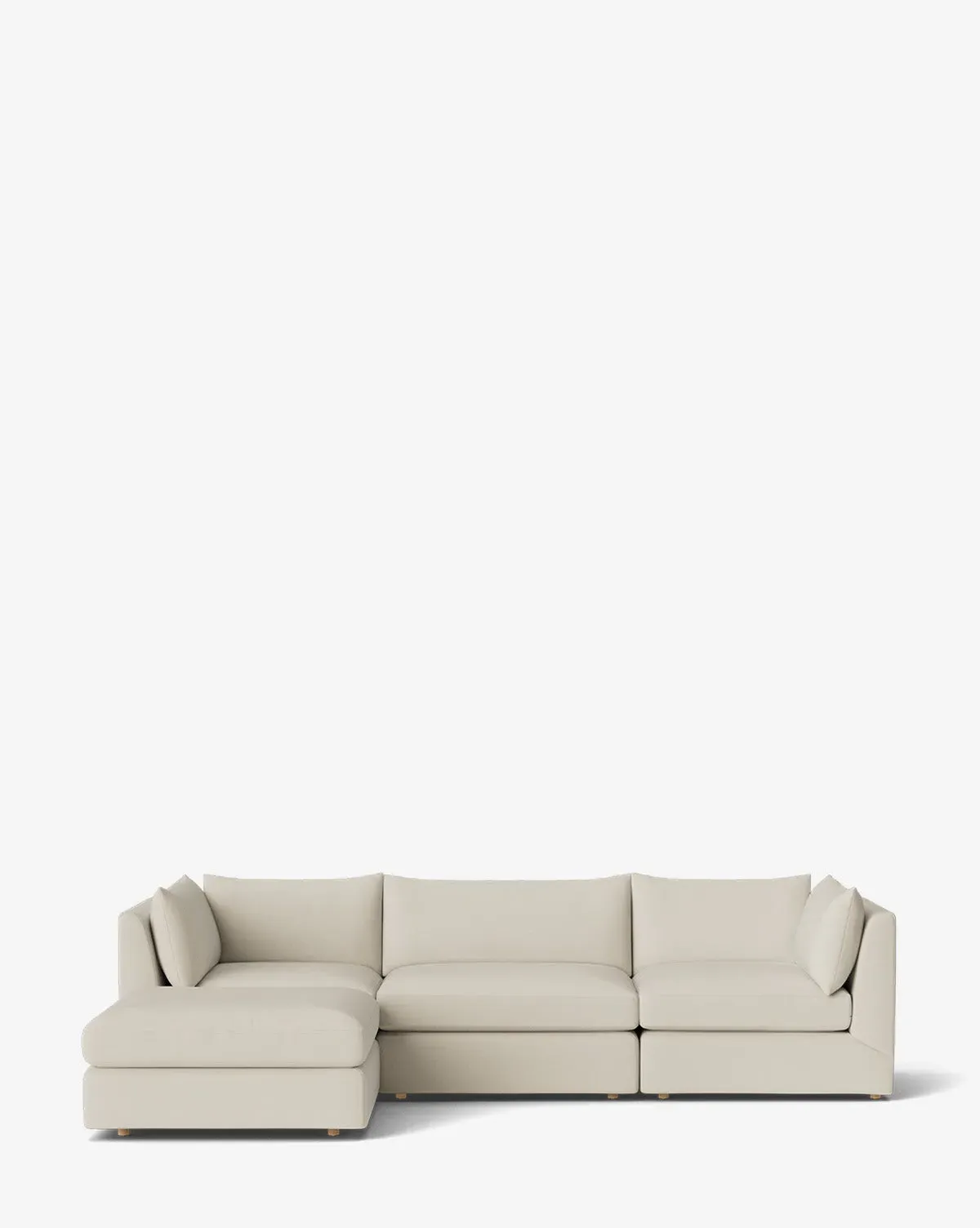 Vivienne Modular Sofa with Ottoman - Sea Salt, Perennials product