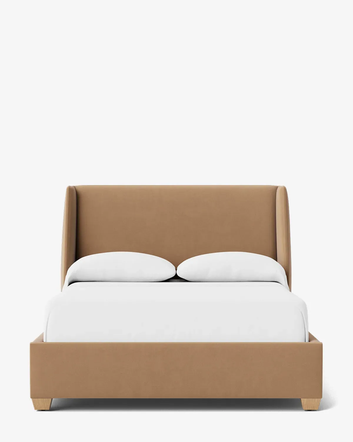 Walt Full Bed Low Headboard - Toffee, Velvet product