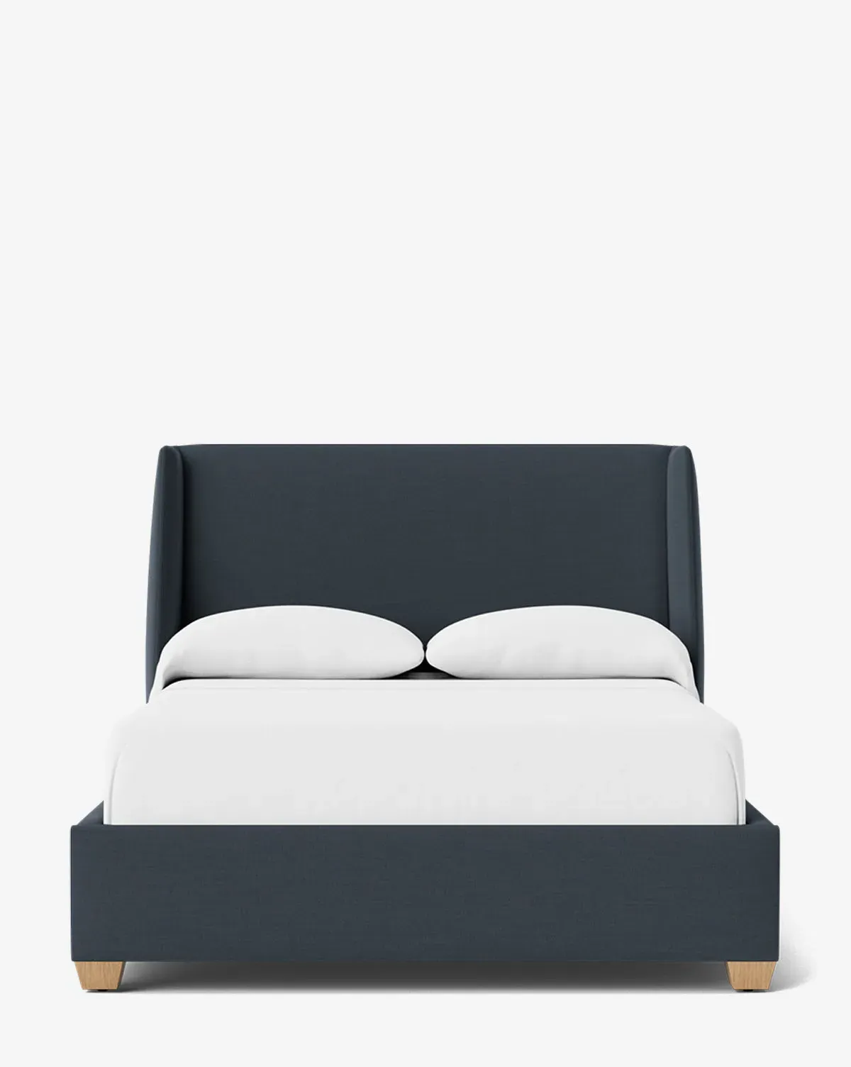 Walt Full Size Bed Low Headboard - Ink Linen product