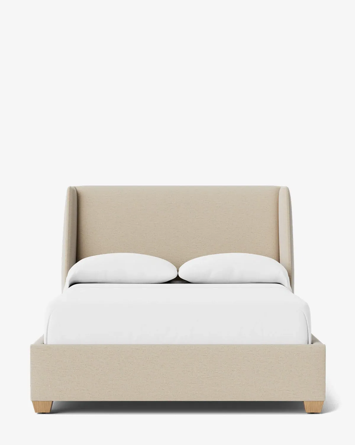 Walt Full Size Bed Low Headboard - Sand, Crypton product