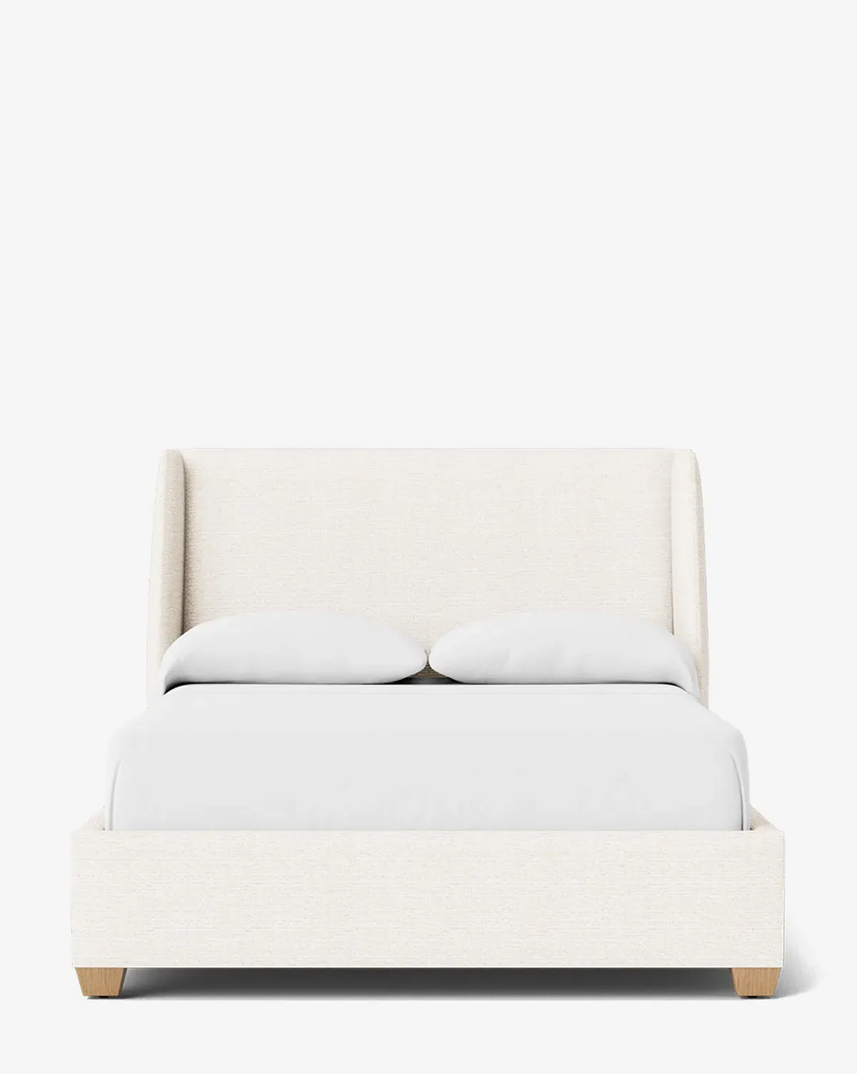 Walt Full Size Bed Low Headboard - Snow, Crypton product