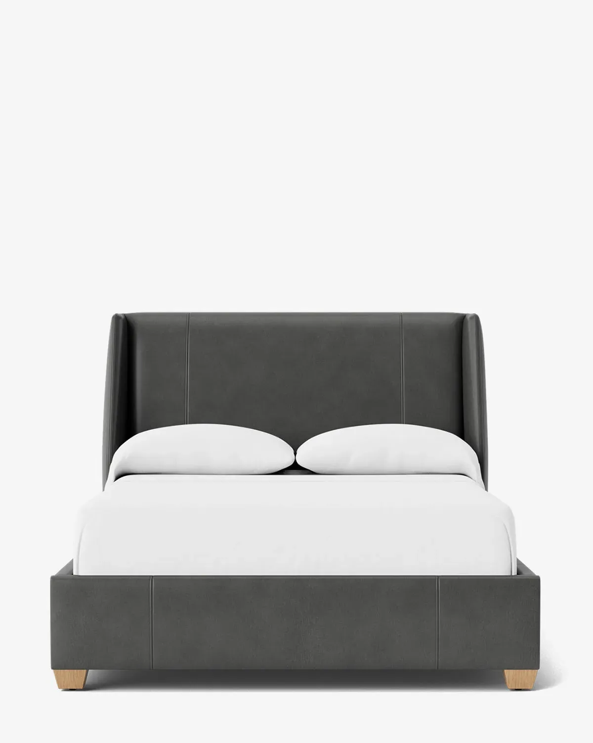 Walt Low Headboard Full Size Bed Frame - Flint Leather product