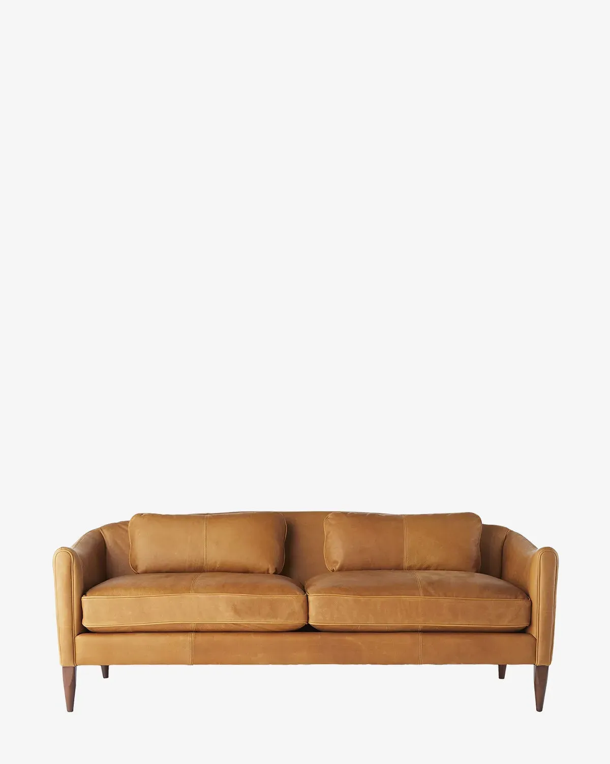 Warner 3-Seater Leather Sofa - Butterscotch product