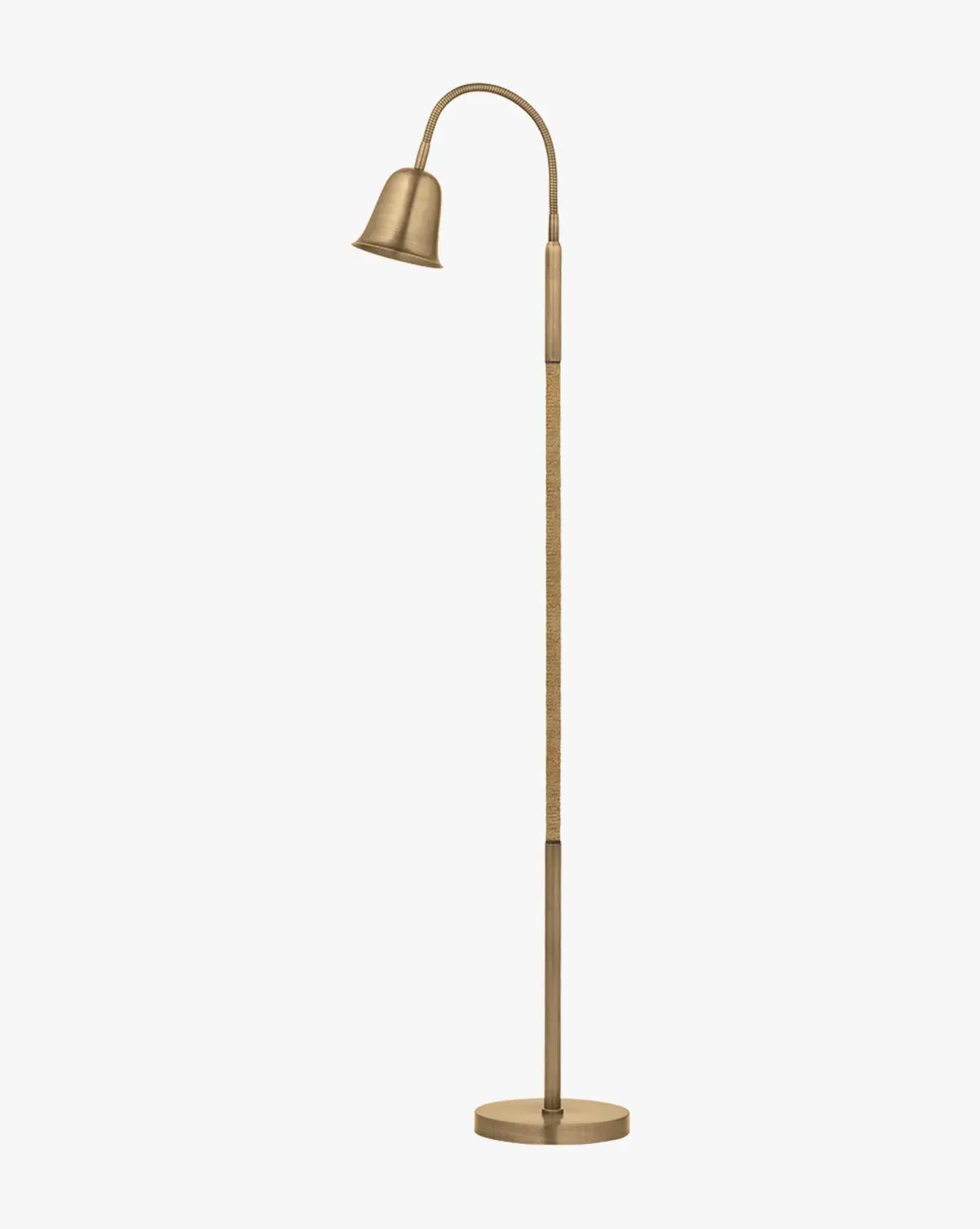 Wharf Floor Lamp - Patina Brass product