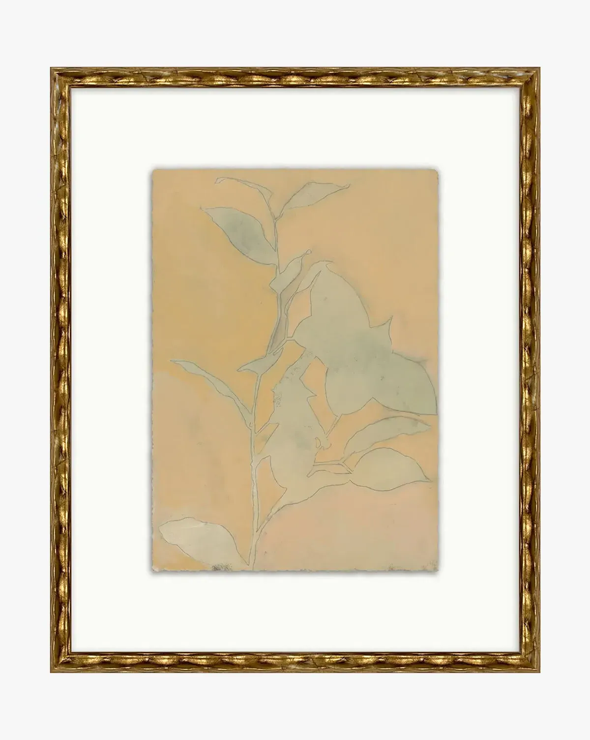 Whisper Theory 2 Botanical Giclée Print - Gold product