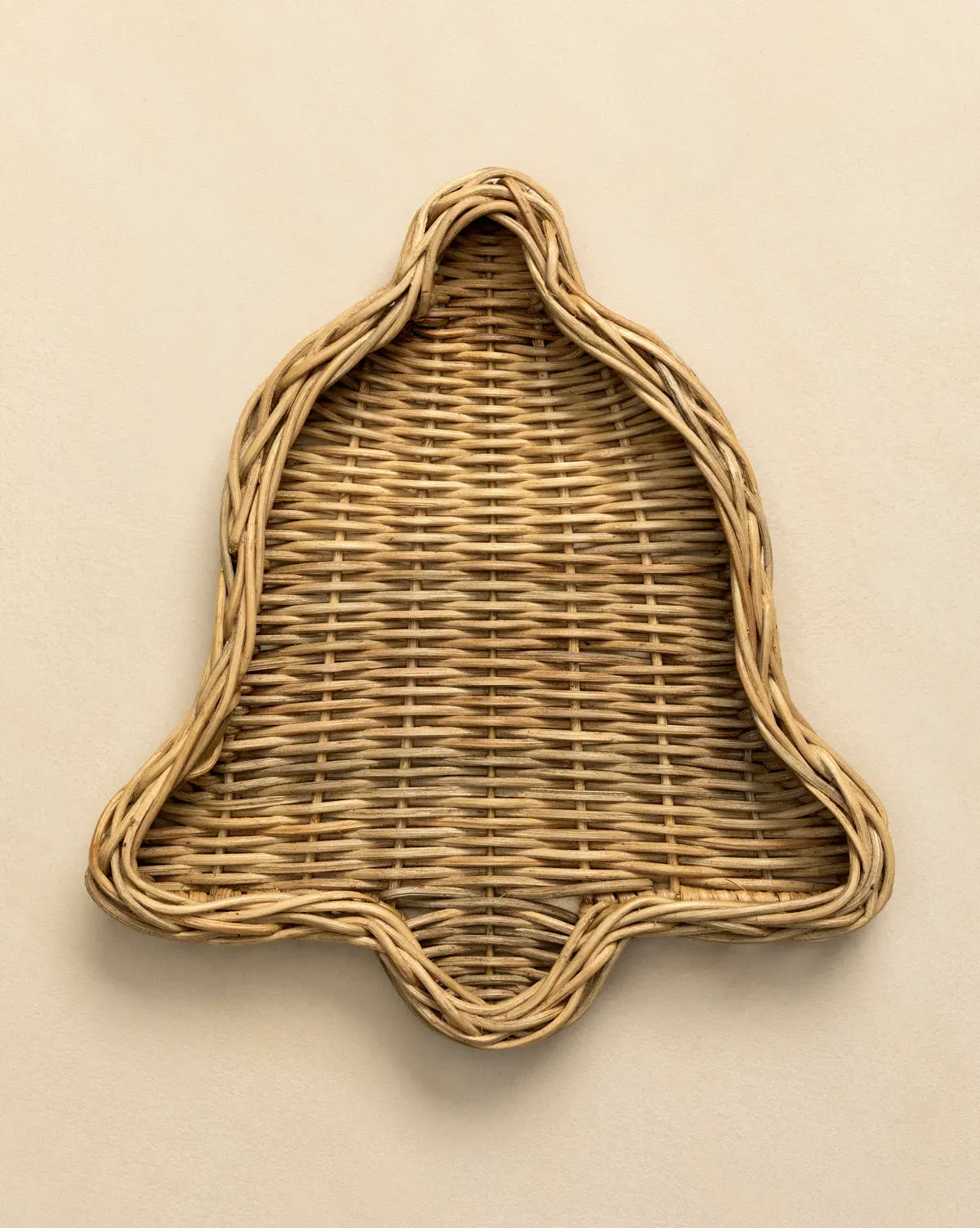 Wicker Bell Tray - Natural product