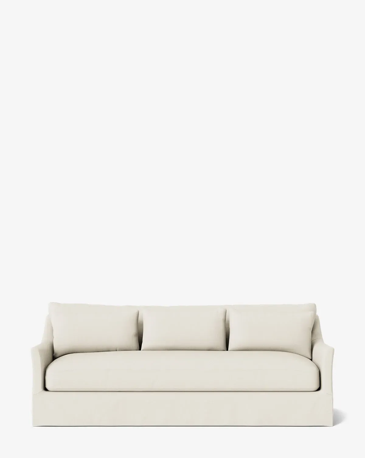 Wilhelmina Deep Slipcover Sofa - Chantilly, Belgian Linen product