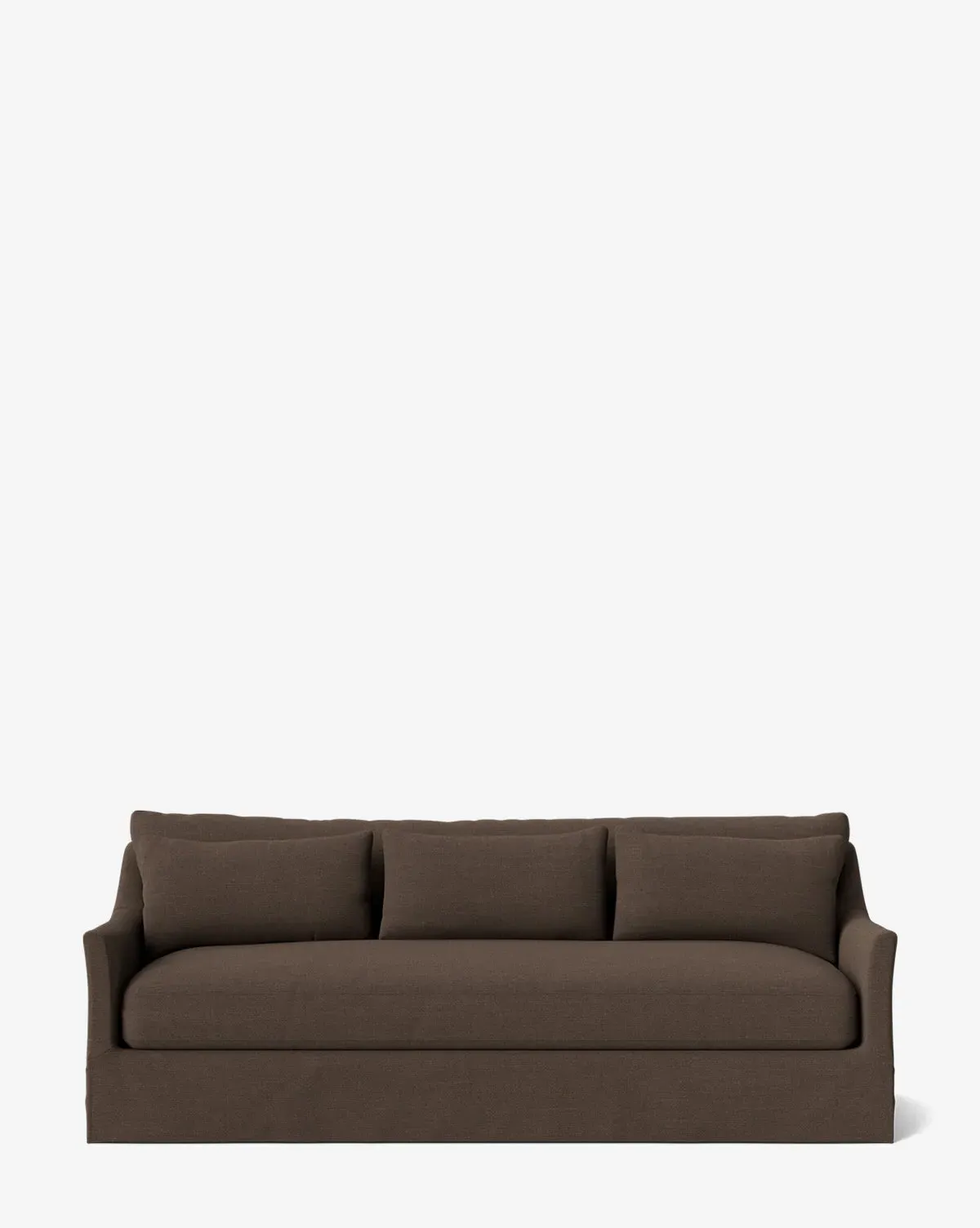 Wilhelmina Deep Slipcover Sofa - Coffee, Crypton product
