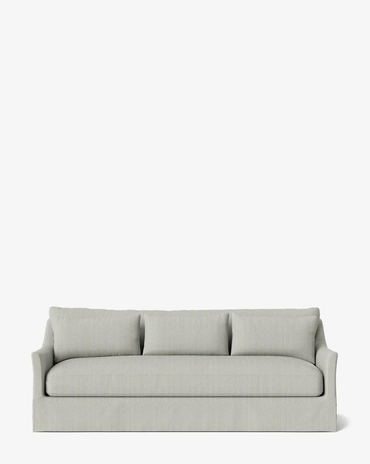 Wilhelmina Deep Slipcover Sofa - Cove Stripe, Woven product
