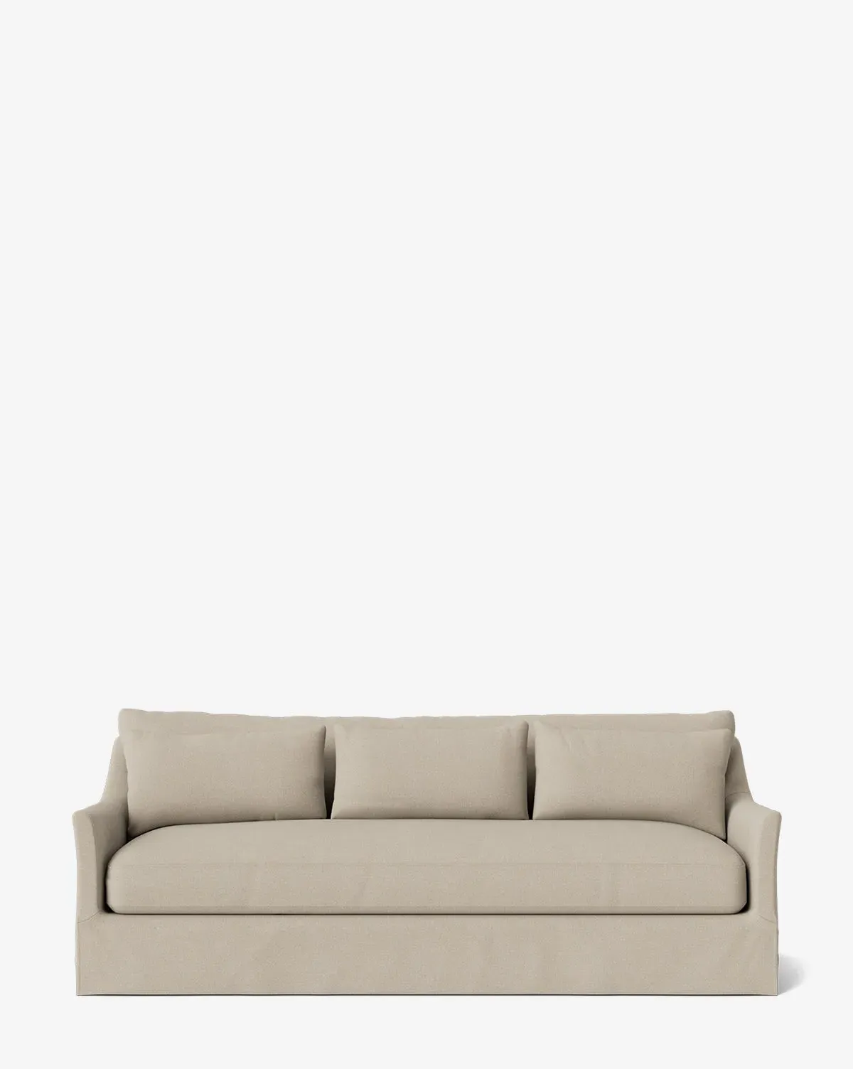 Wilhelmina Deep Slipcover Sofa - Husk, Woven product