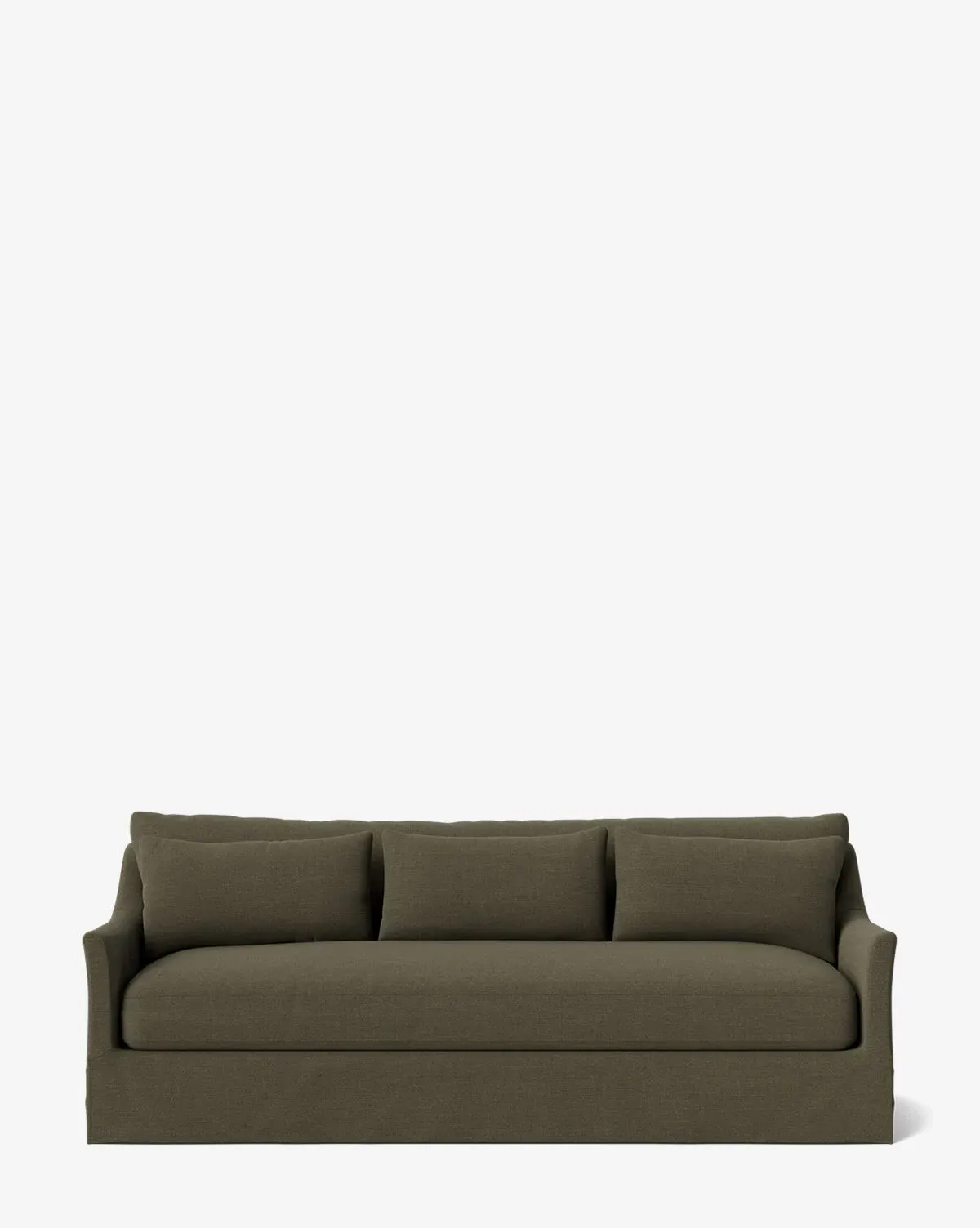 Wilhelmina Deep Slipcover Sofa - Thyme, Crypton product