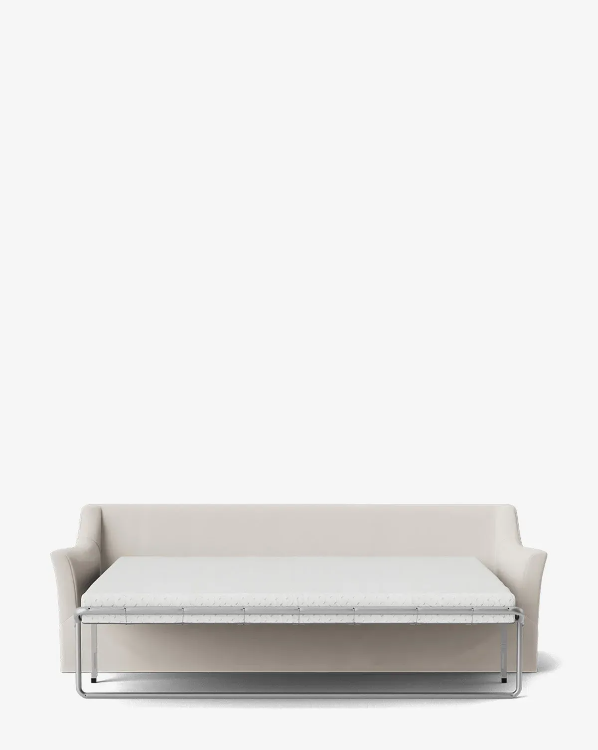 Wilhelmina Queen Size Slipcover Sleeper Sofa - Blanc, Crypton product