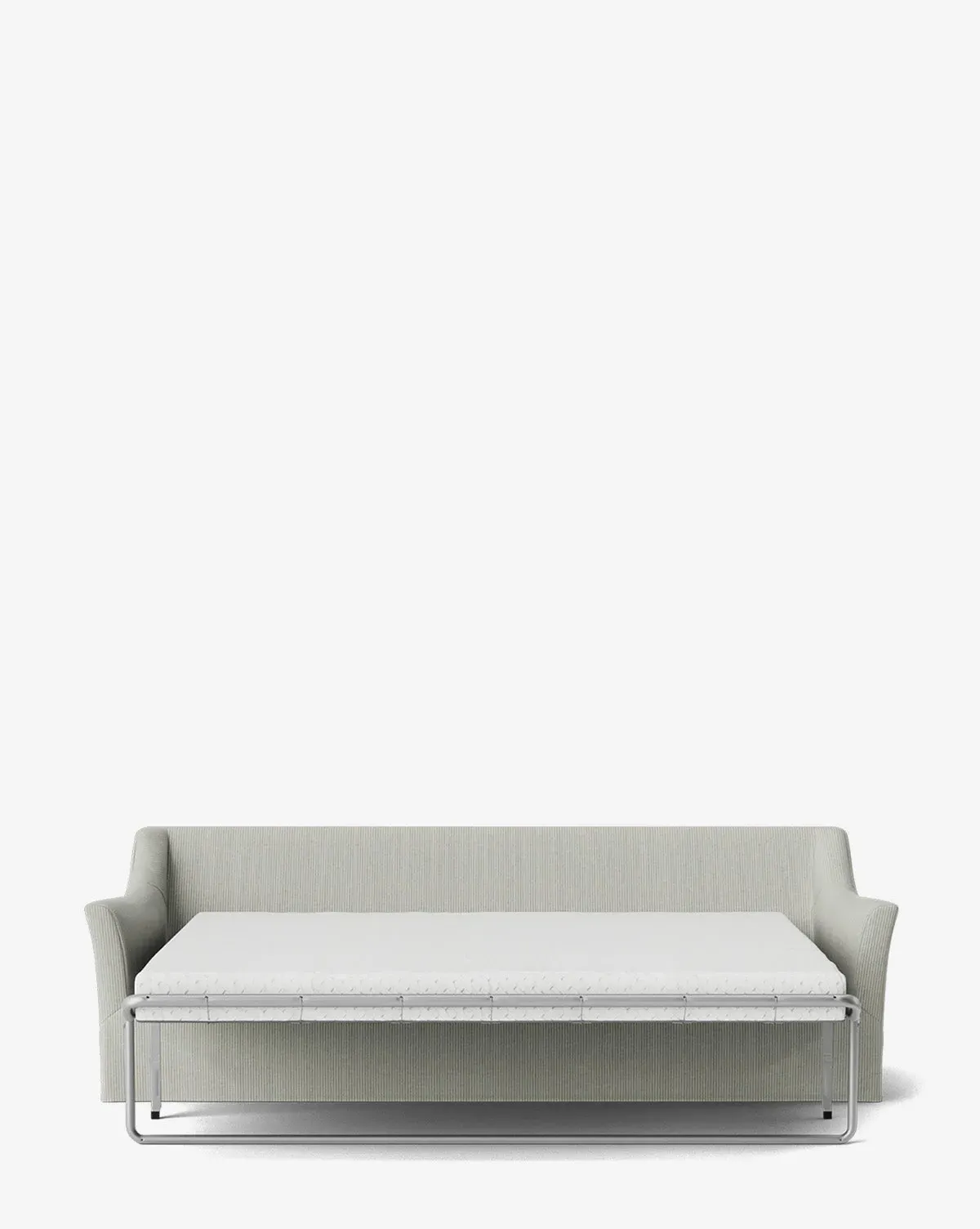 Wilhelmina Queen Size Slipcover Sleeper Sofa - Cove Stripe Wovens product