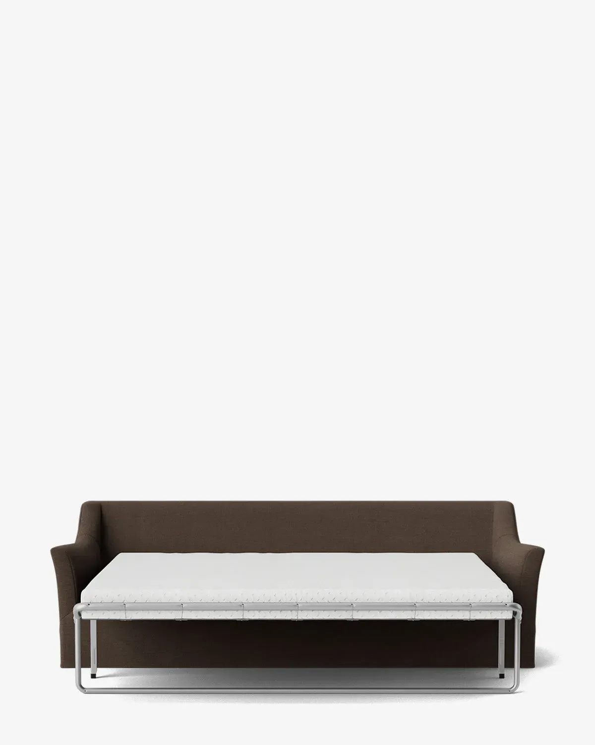 Wilhelmina Queen Sleeper Sofa Slipcover - Coffee, Crypton product