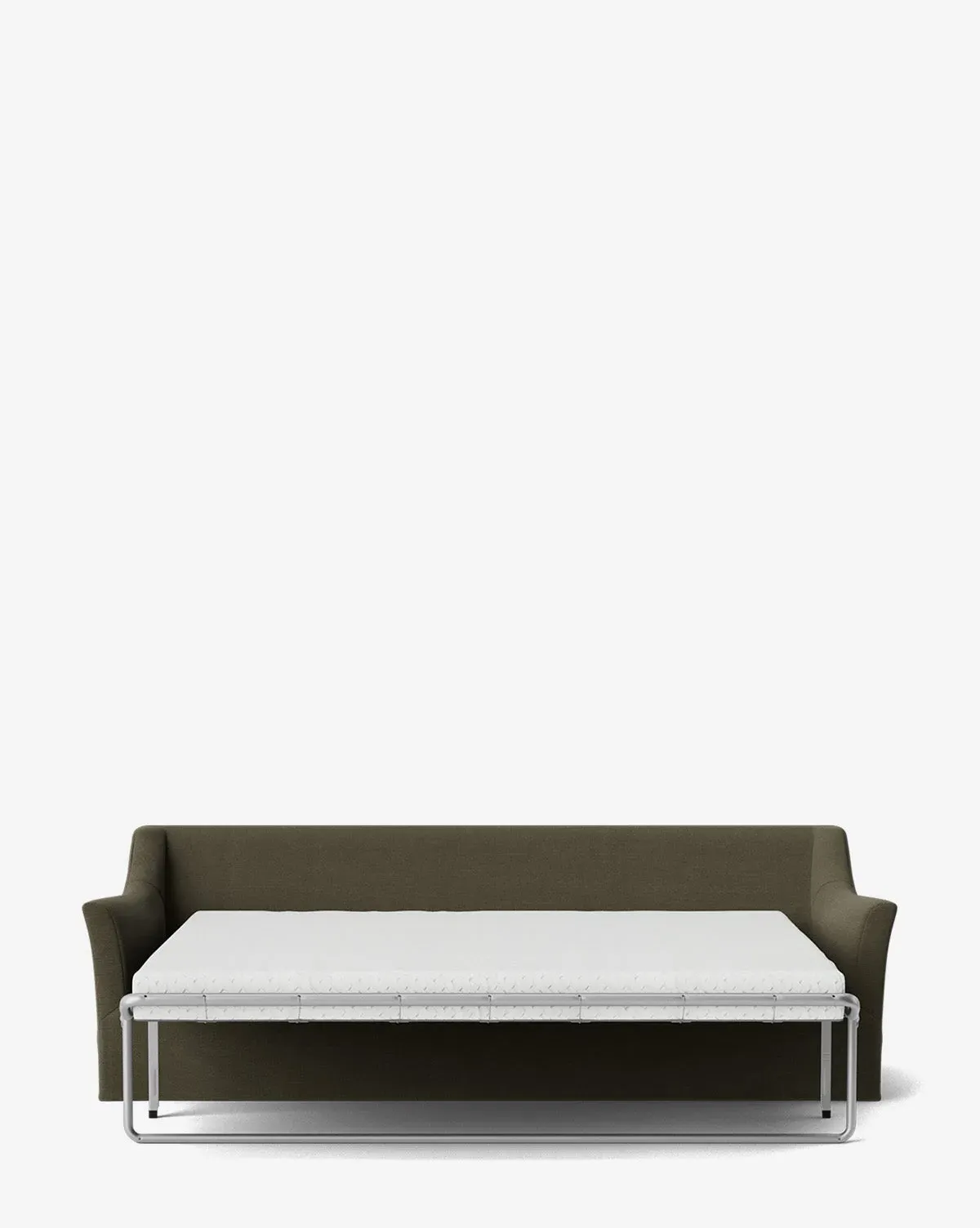 Wilhelmina Queen Slipcover Sleeper Sofa - Thyme, Crypton product