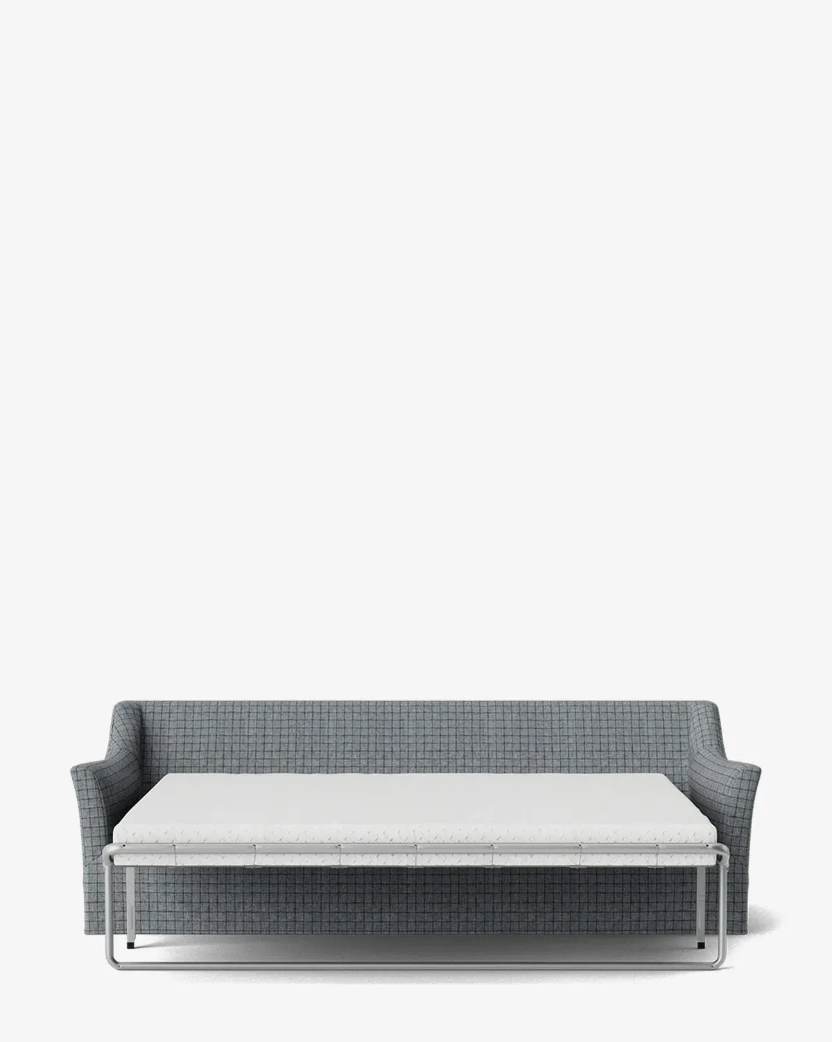Wilhelmina Slipcover Queen Size Sleeper Sofa - Ash Windowpane product