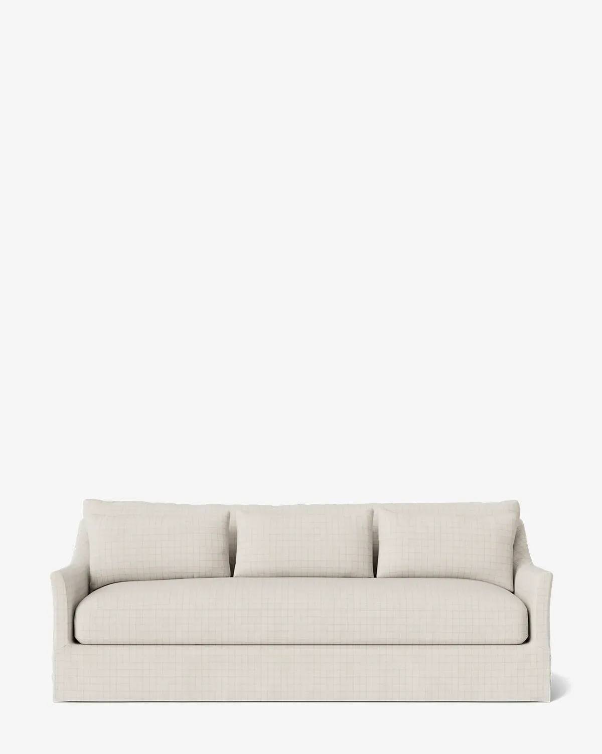 Wilhelmina Slipcover Sofa - Ivory, Wovens product