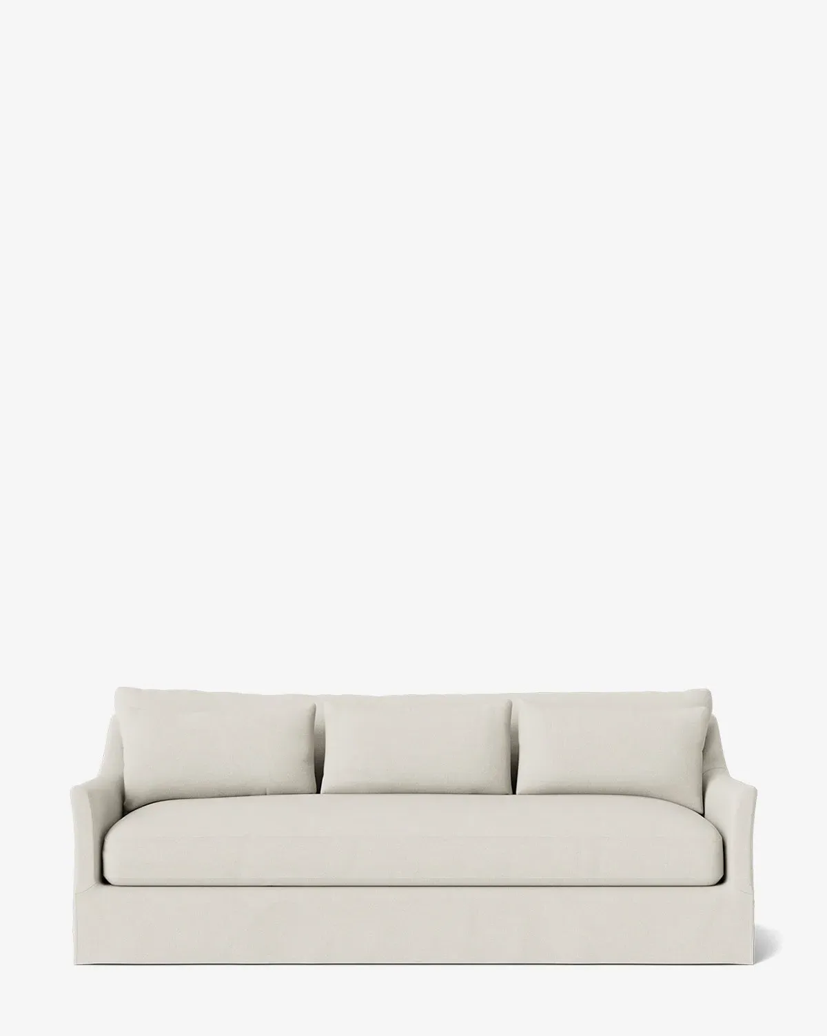 Wilhelmina Slipcover Sofa - Pearl, Woven product