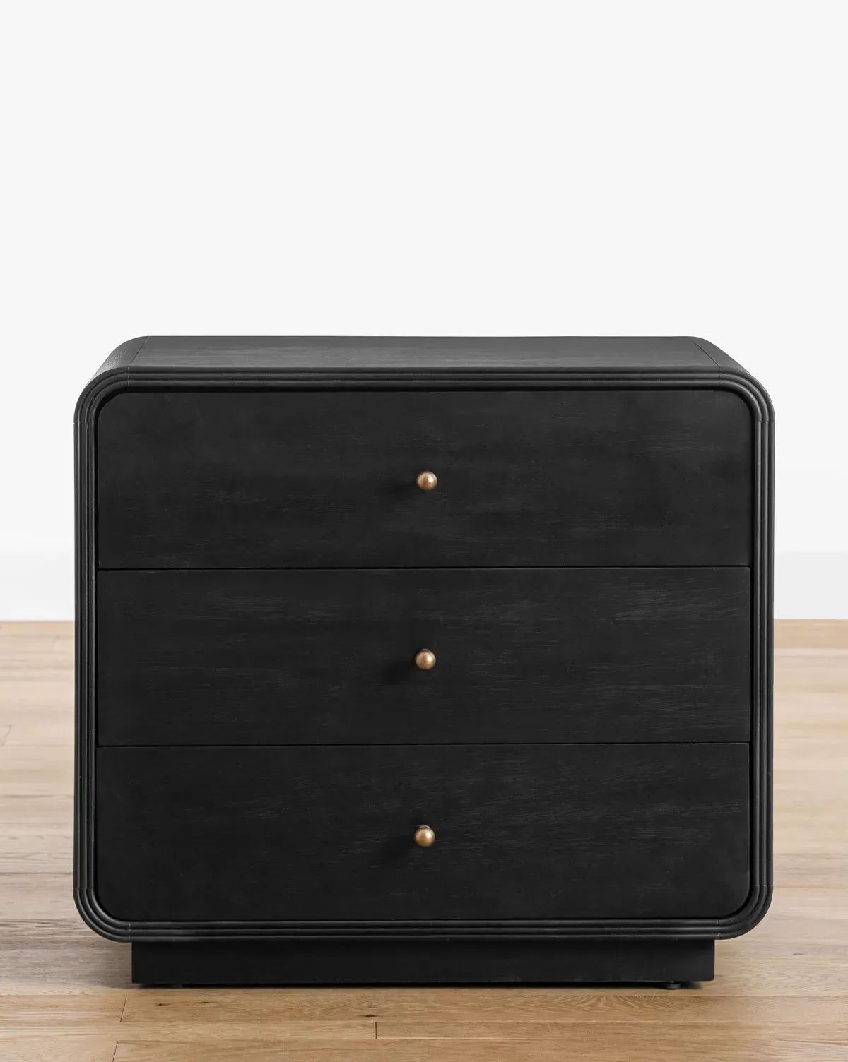 Wilkins Nightstand - Black, Acacia product
