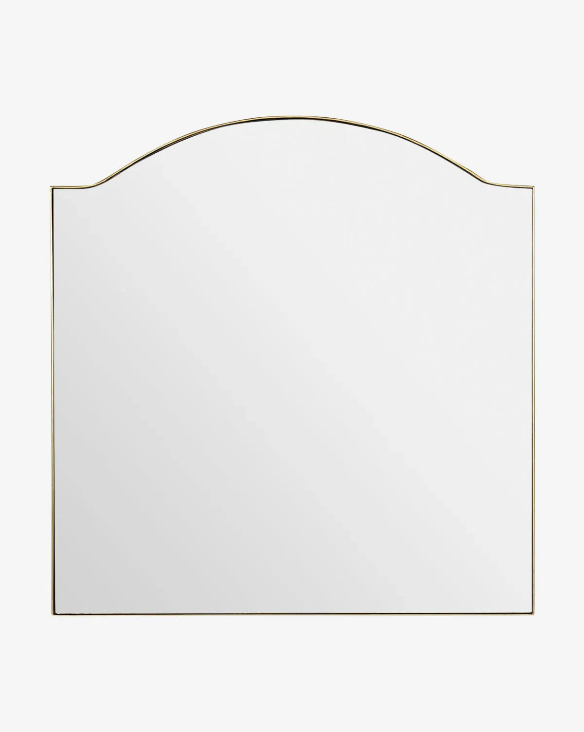 Willson Square Wall Mirror - Antique Brass, Iron product