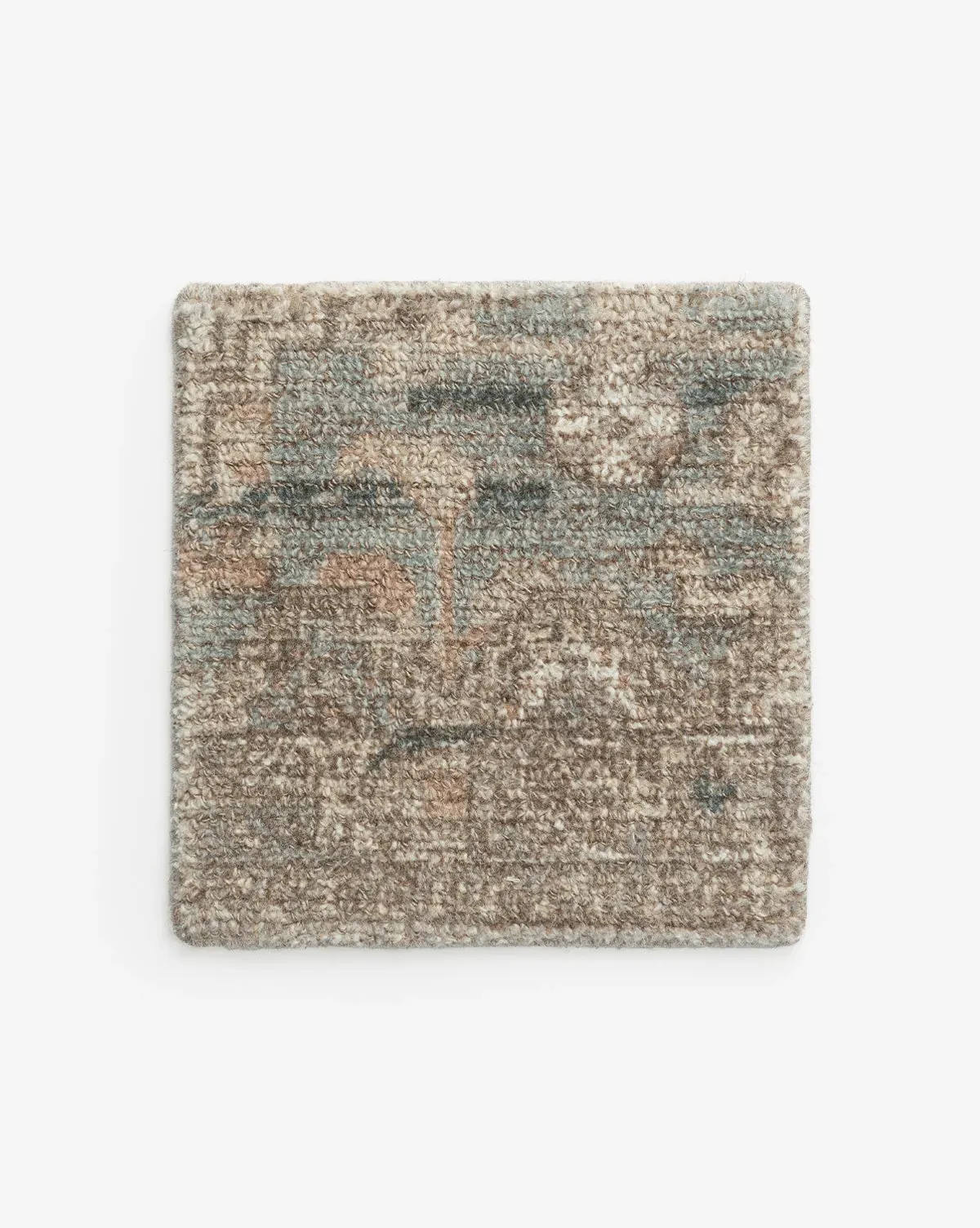 Wilshire Hand-Tufted Wool Rug Swatch - Blue, Wool product
