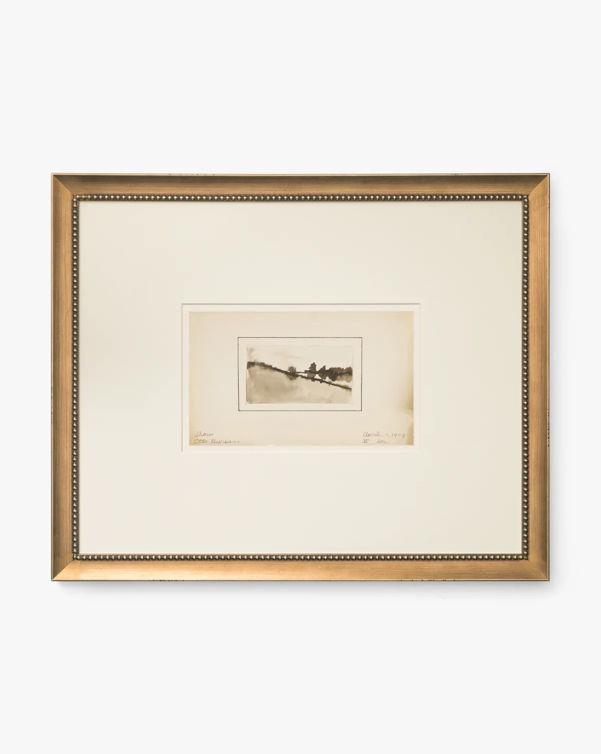 Window into Scene Framed Wall Art - Sepia product