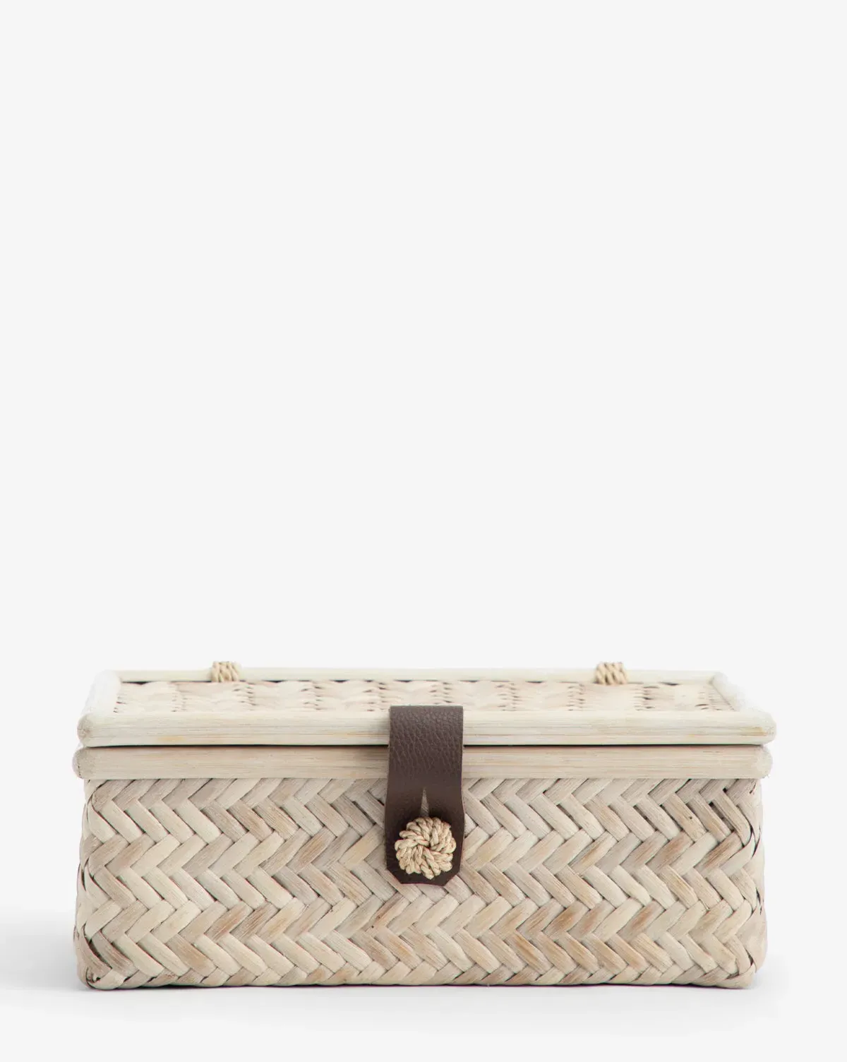 Winnie Wicker Box with Lid - Wicker product