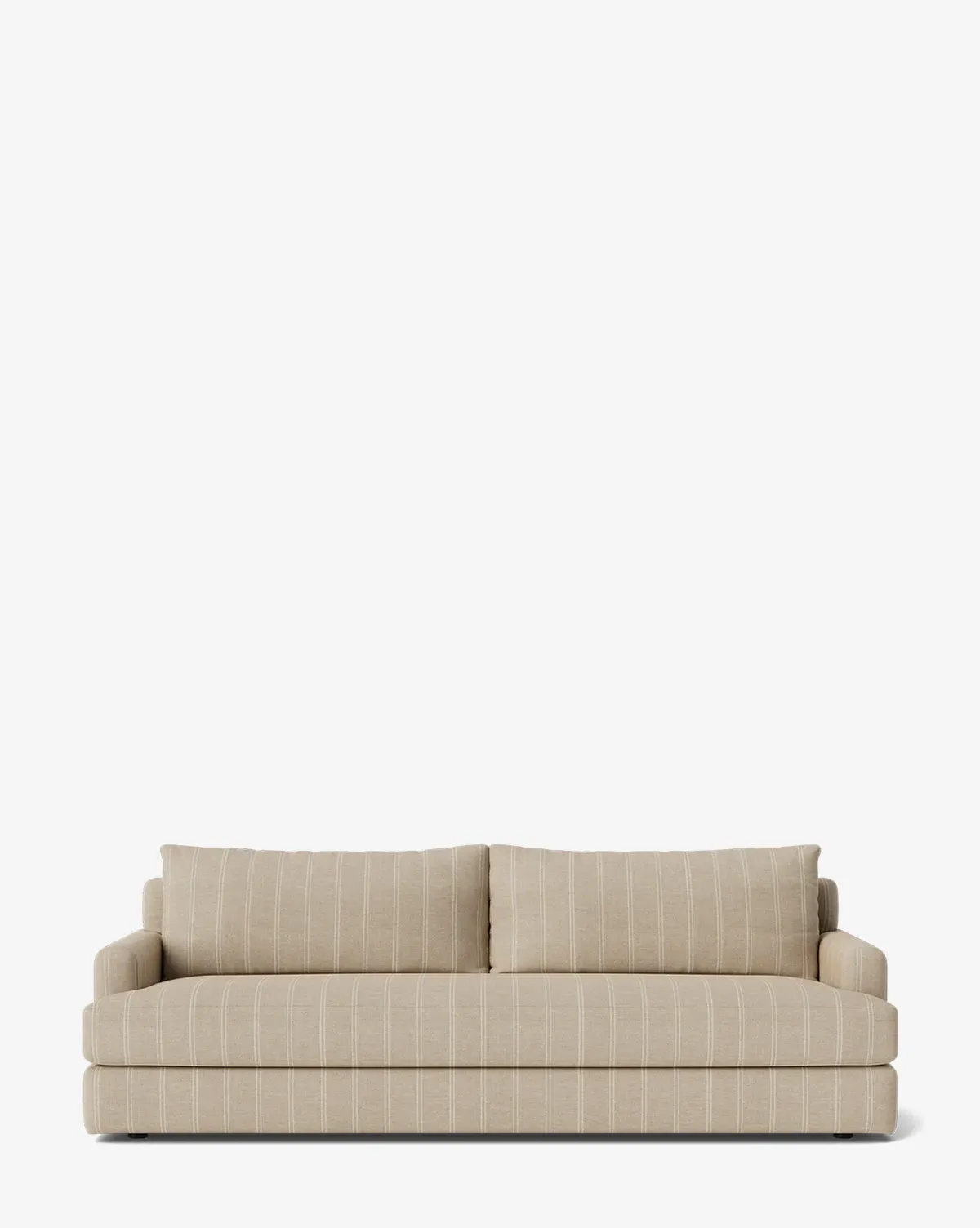 Winthrop 3-Seater Sofa - Oatmeal & Ivory Stripe, Linen product