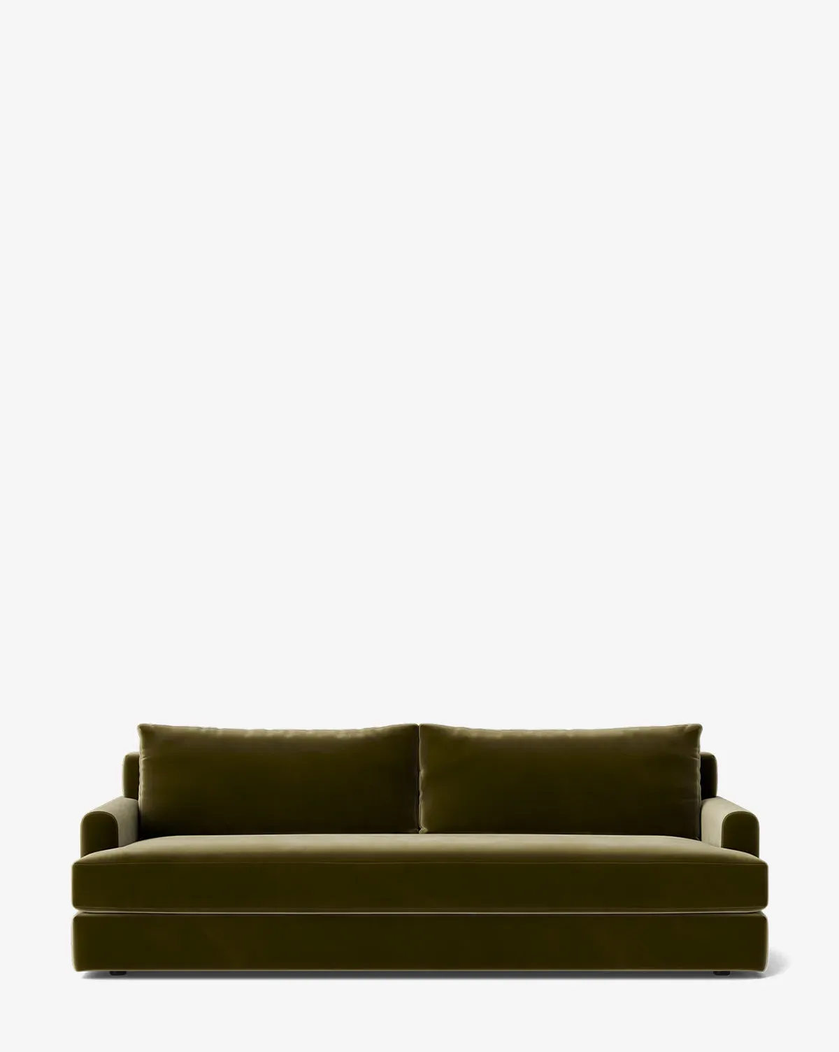 Winthrop 90" Sofa - Olive, Velvet product