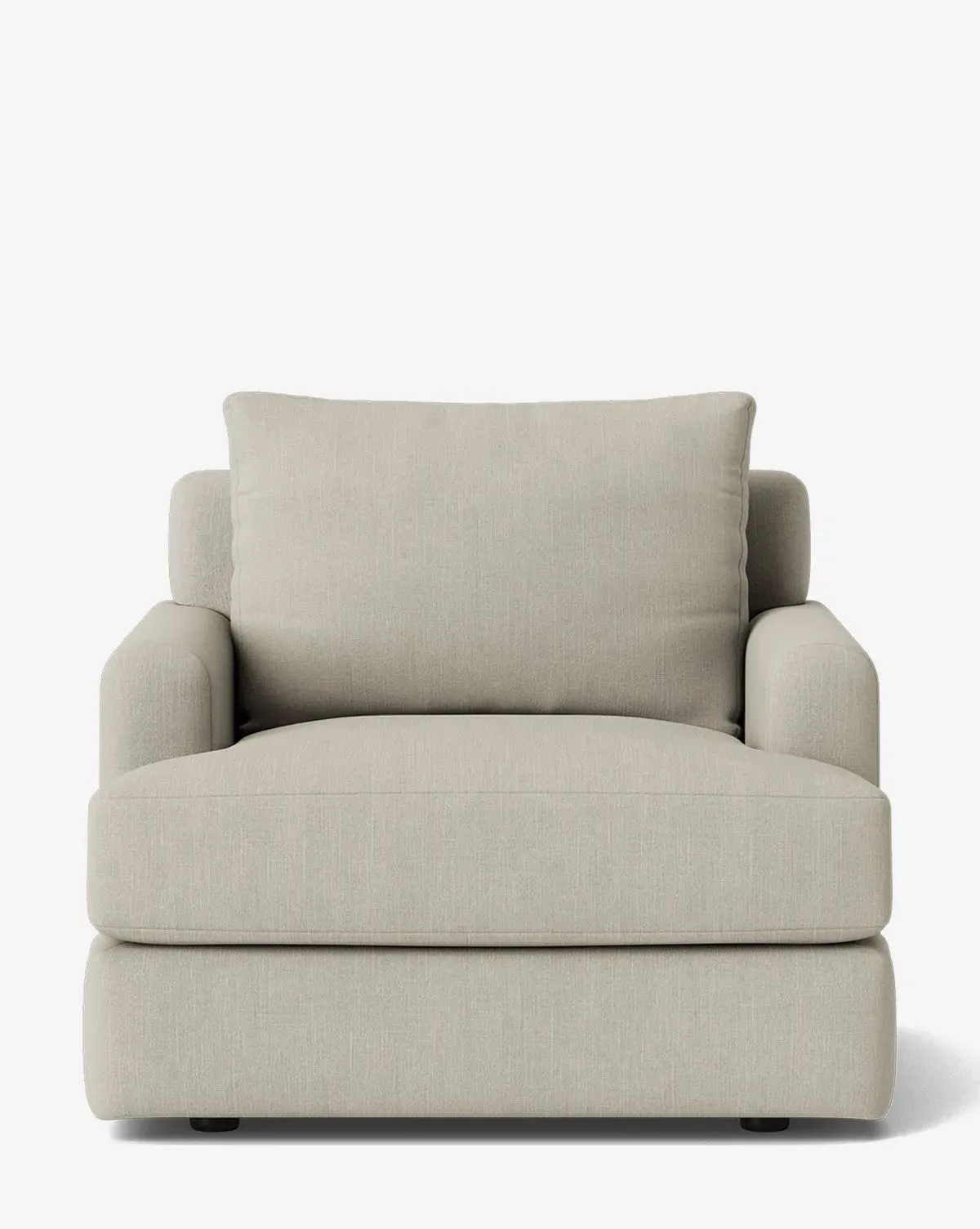 Winthrop Lounge Chair - Basalt, Belgian Linen product
