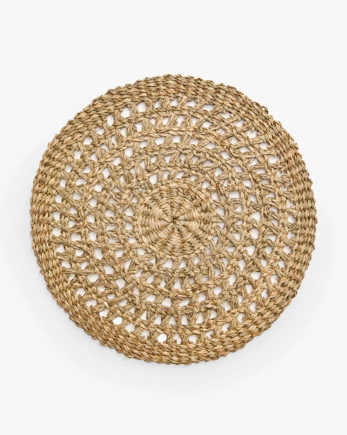 Woven Seagrass Placemats Set of 4 - Natural product