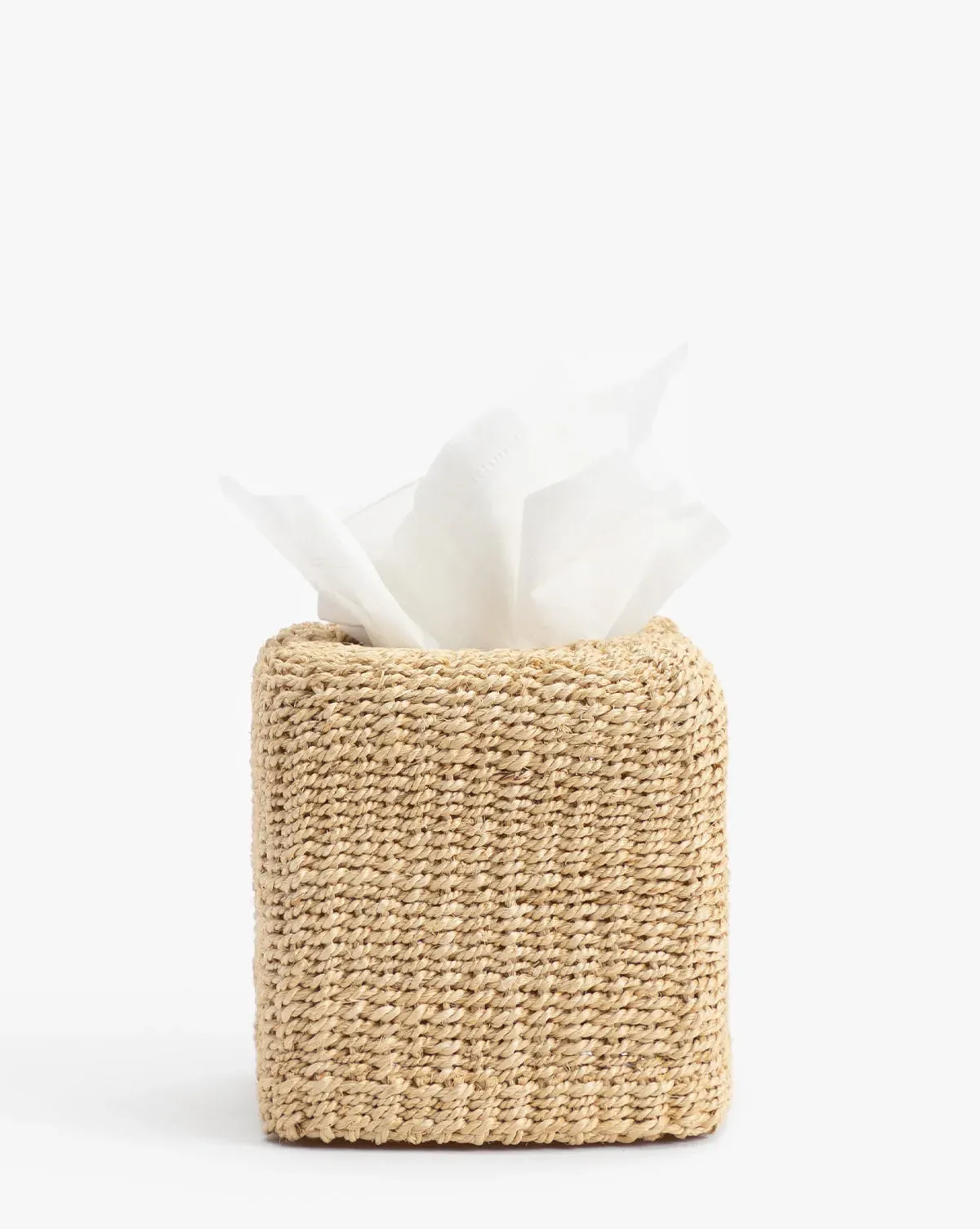 Woven Tissue Box Cover - Abaca Fiber product