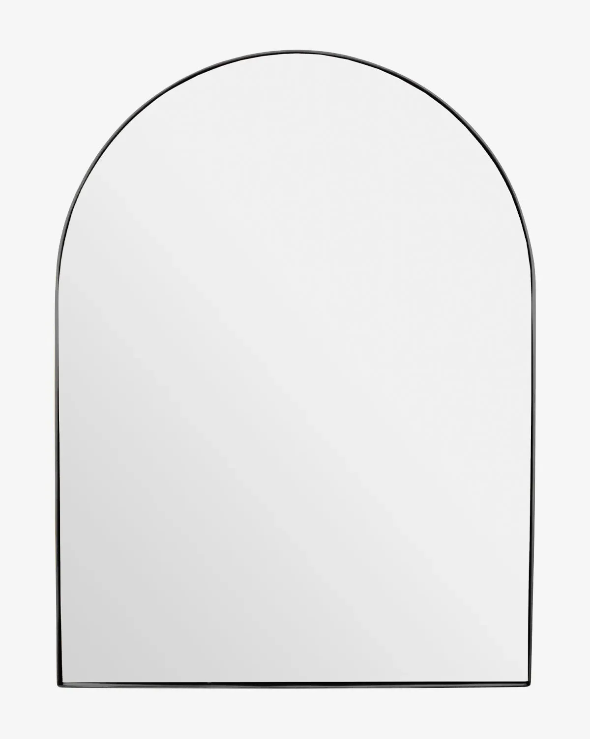 Wylie Arched Mirror - Matte Black, Iron product