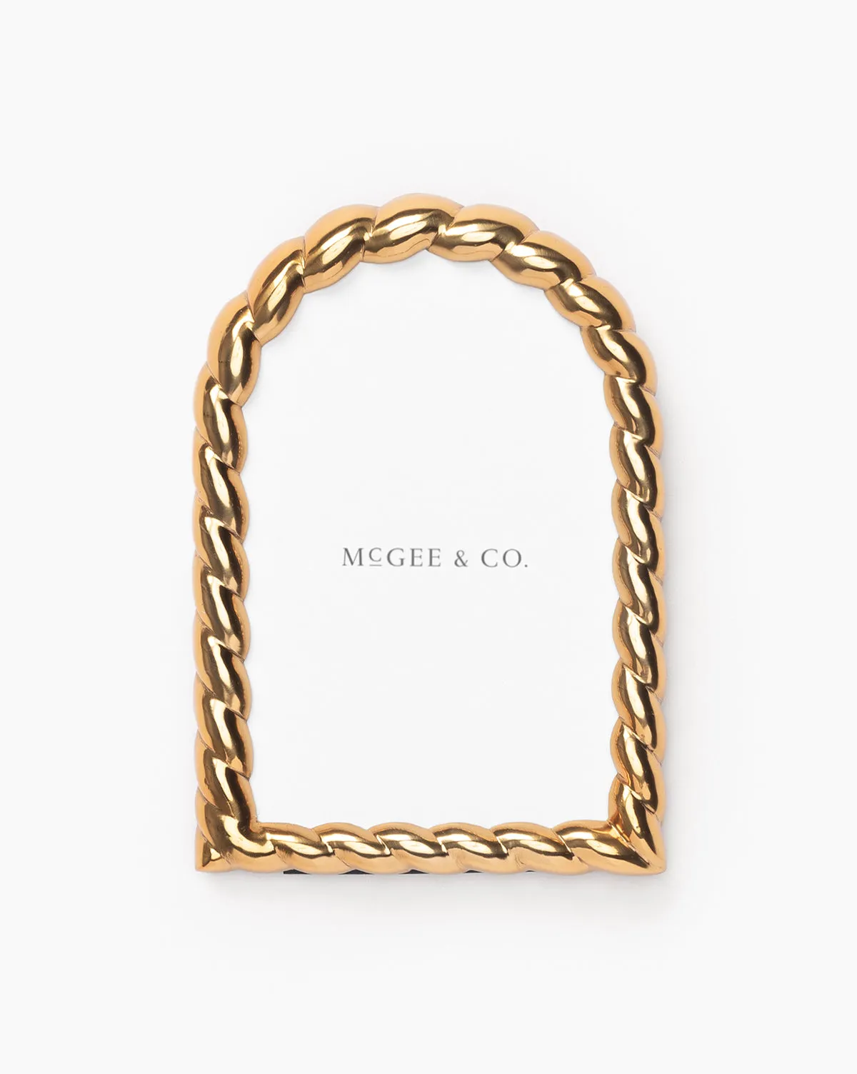 Yvette Arched Picture Frame 4x6 - Brass product