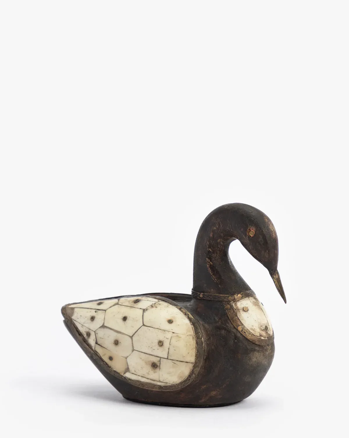 Zella Swan Decorative Object - Wood, Iron product