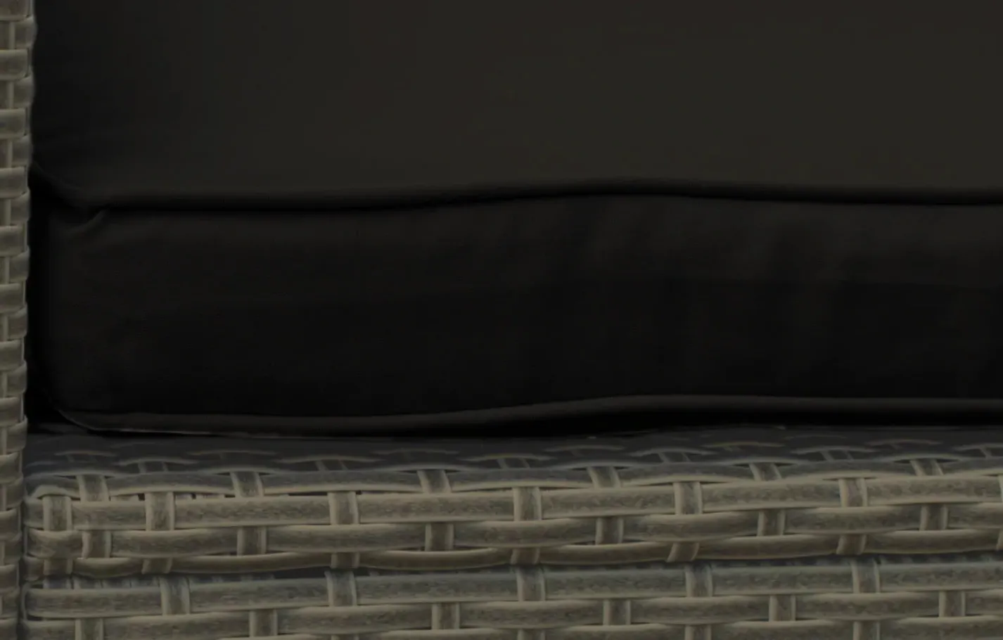 California Garden Sofa Set Replacement Cushions - Black, Olefin product