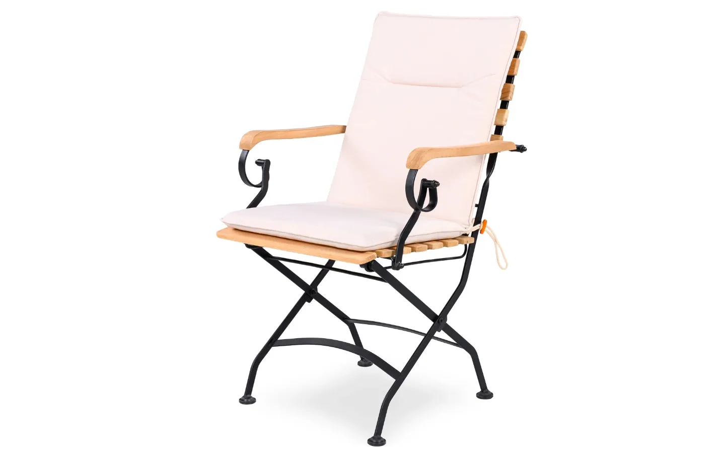 Set of 2 Folding Padded Garden Armchair Cushions product