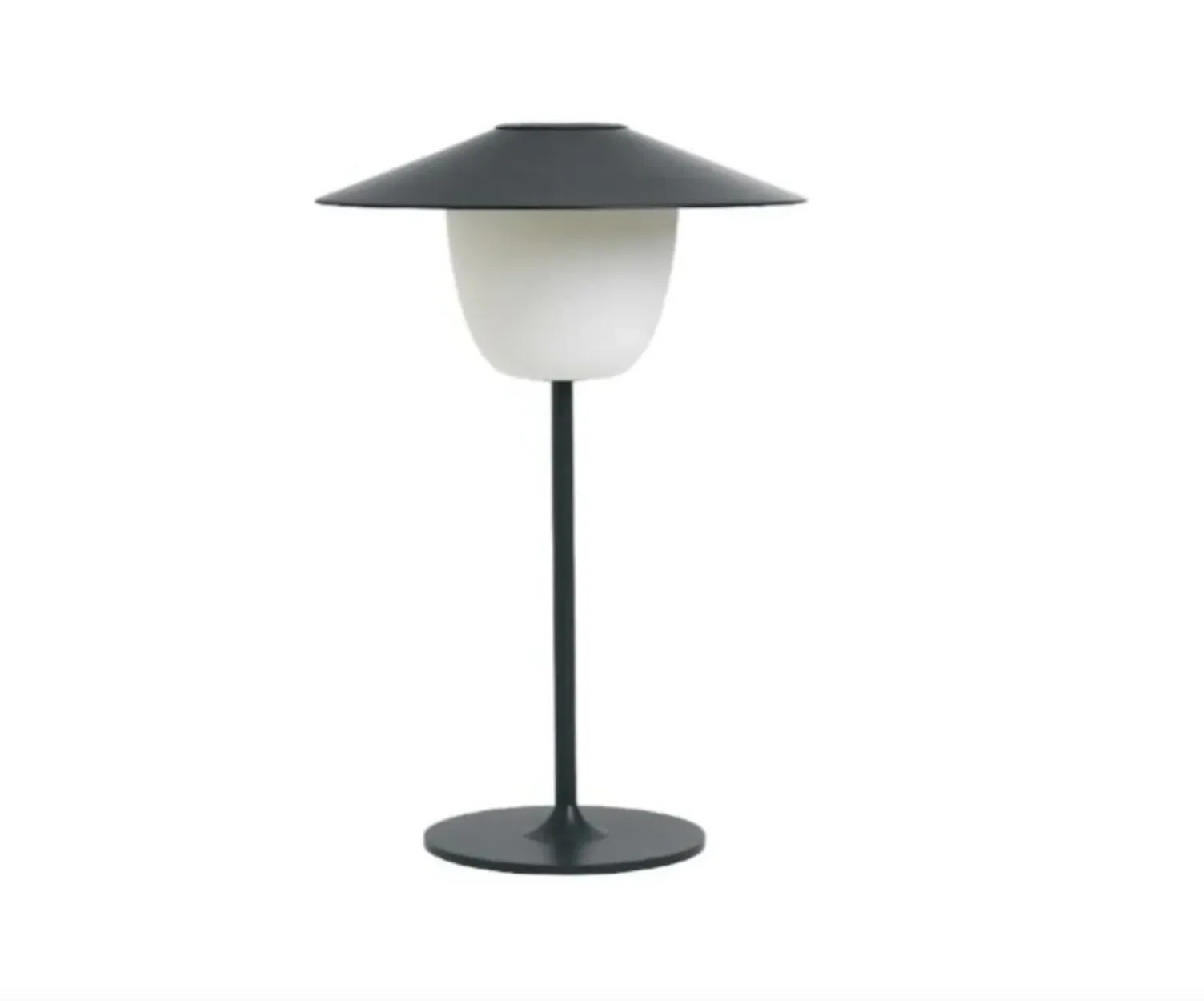blomus ANI 3-in-1 Rechargeable LED Lamp - Charcoal, Aluminium product