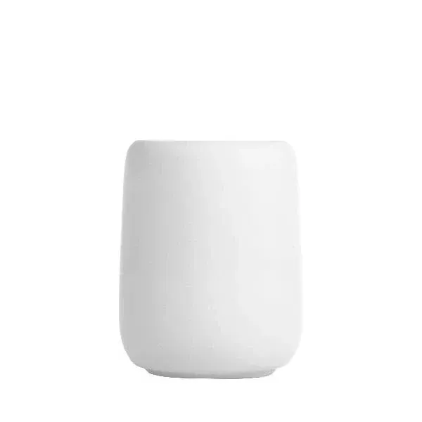blomus SONO Bathroom Tumbler - White, Ceramic product