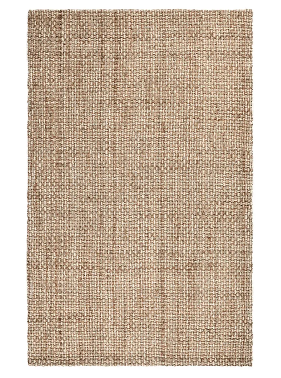 Bold Striped Handwoven Jute Rug - Natural, Jute product