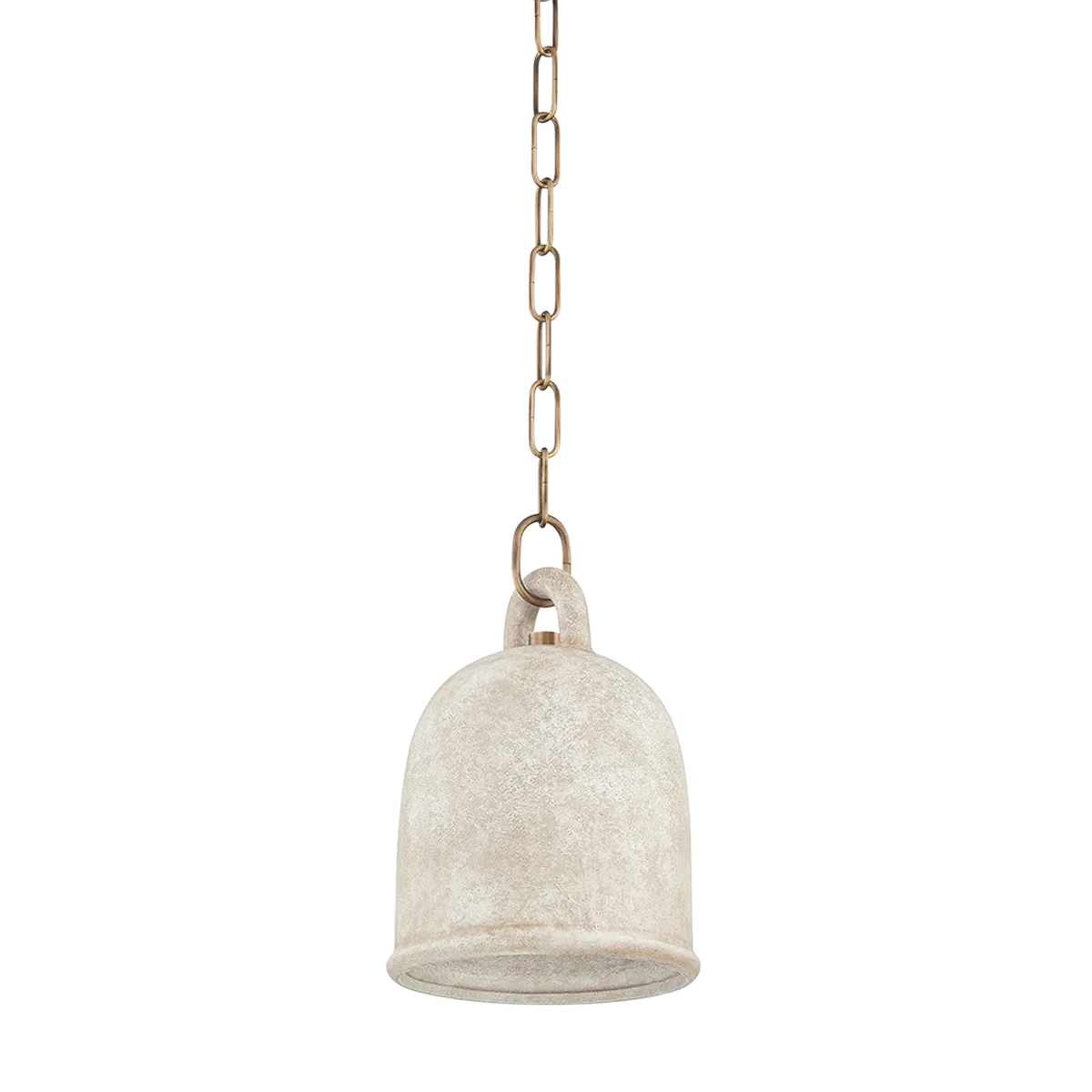 Desert Cloud Small Ceramic Pendant - White product