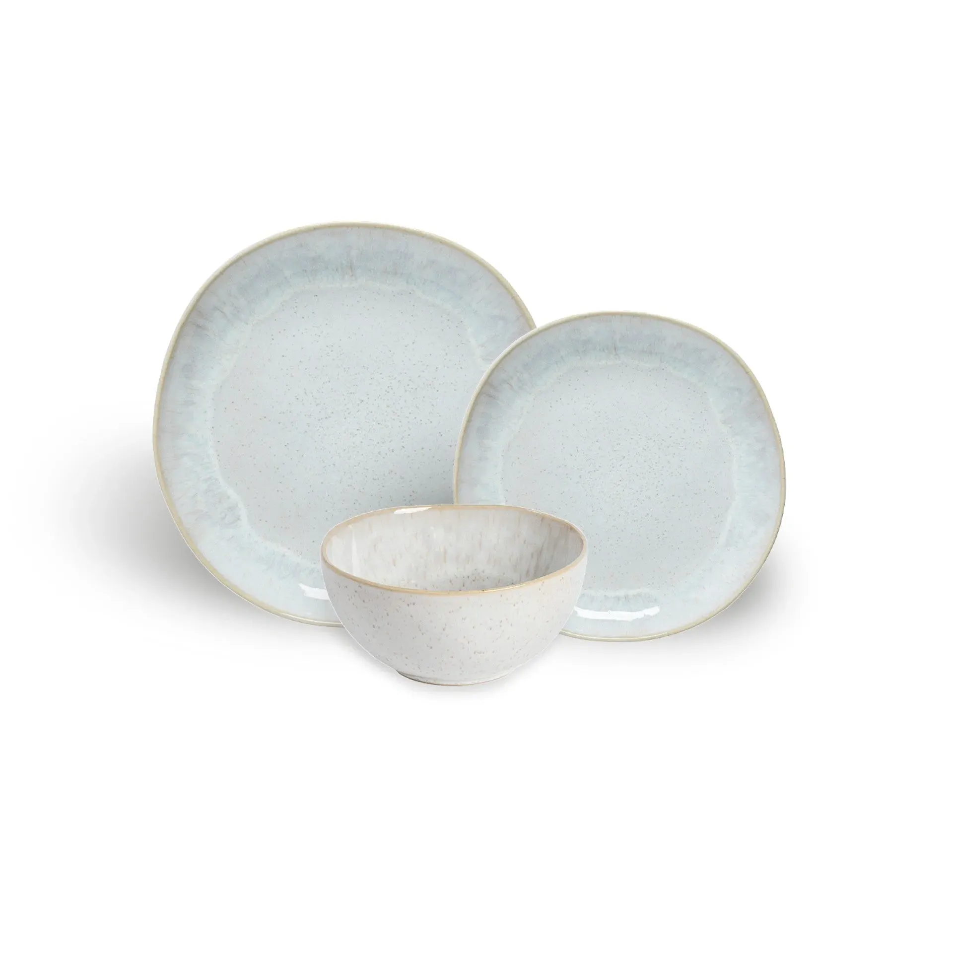 Eivissa Costa Nova 3-Piece Place Setting with Cereal Bowl - Sand Beige, Stoneware product