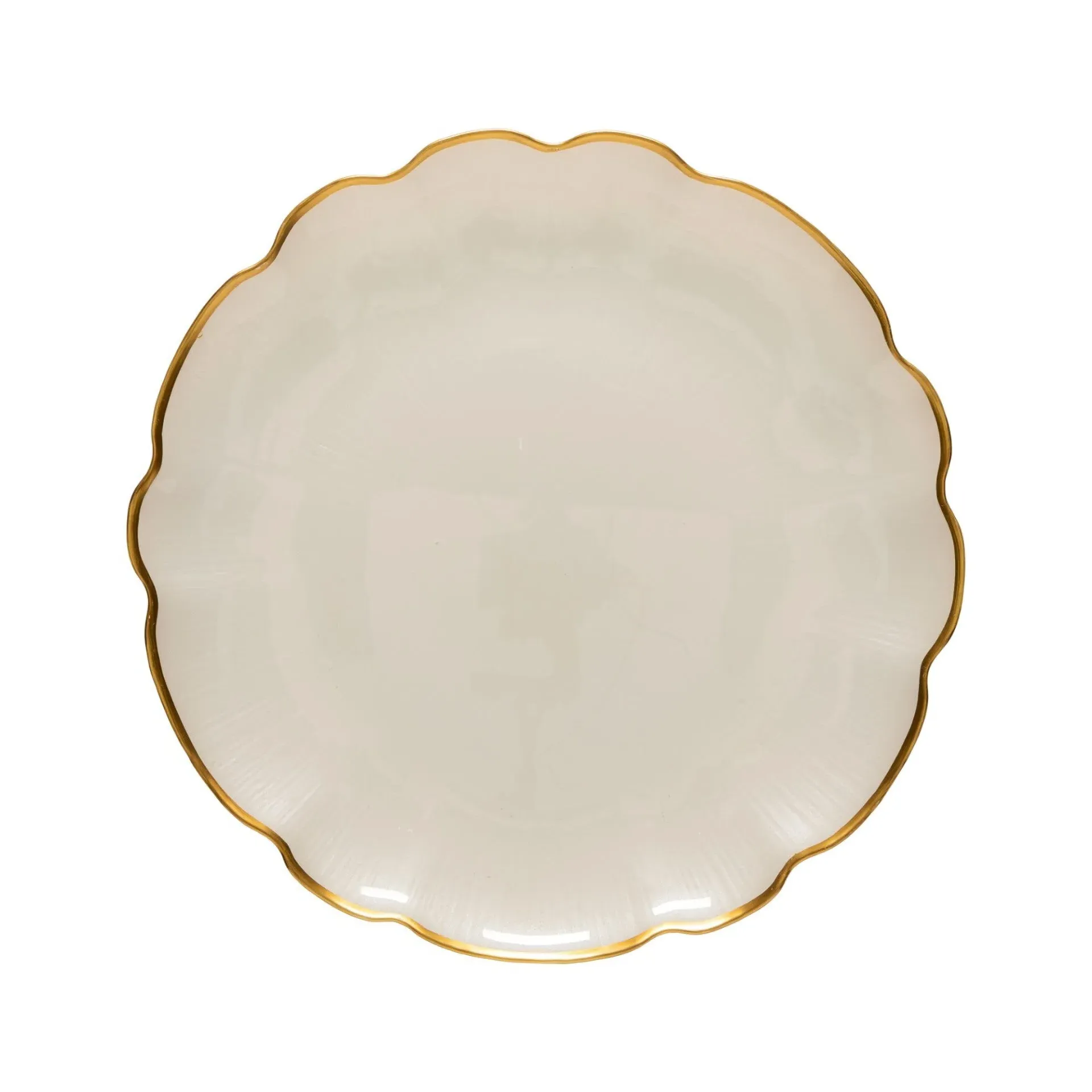 Francesca Costa Nova Scallop Charger Plate - Gold, Sodalime Glass product