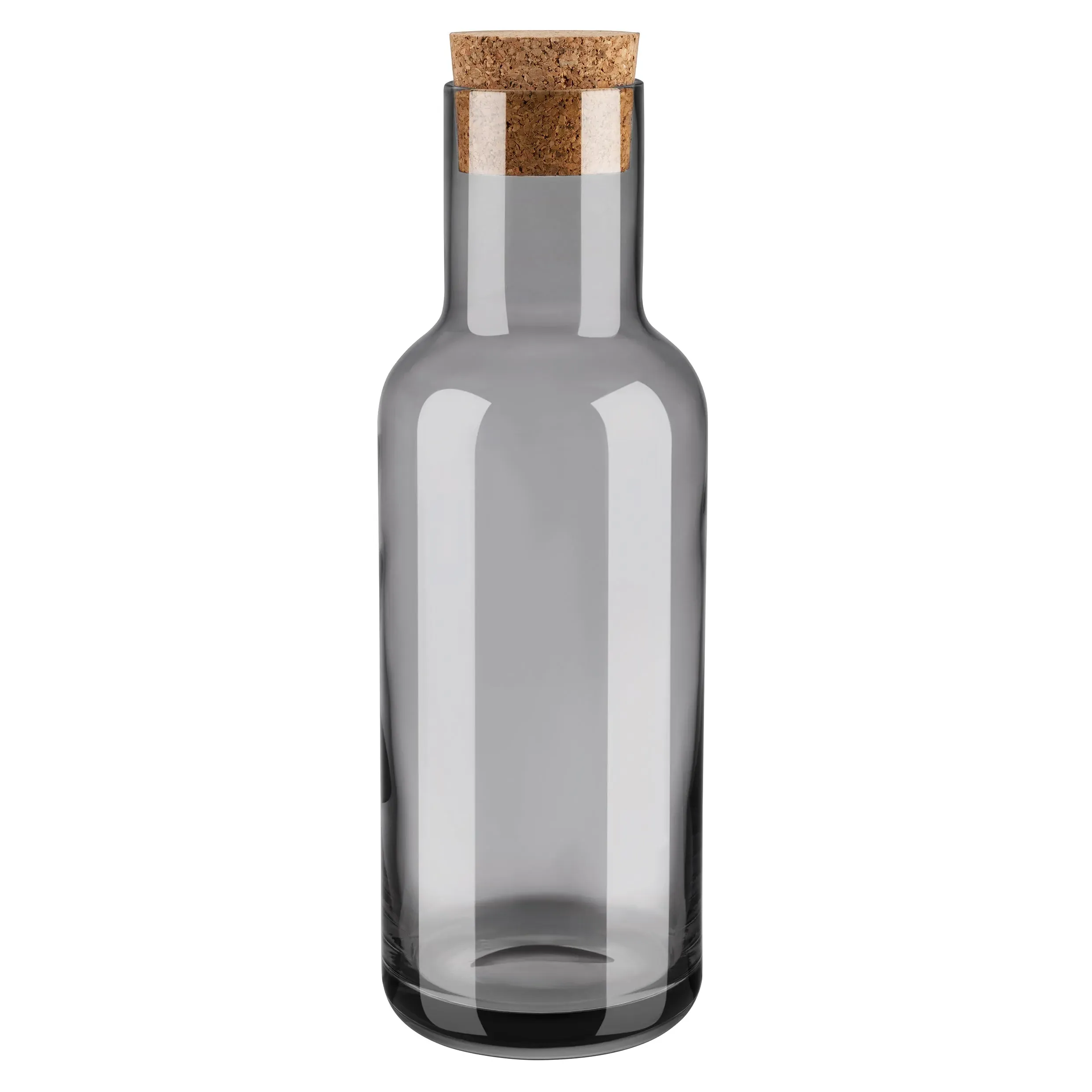 FUUMI Smoke Glass Water Carafe with Cork Lid product