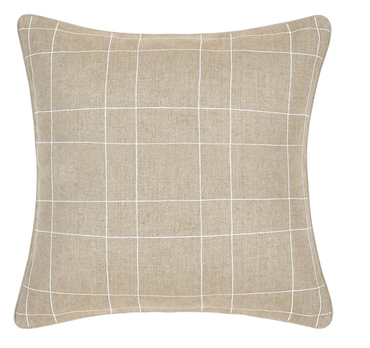 Luxury Line White Stripe Pillow - Set of Two product