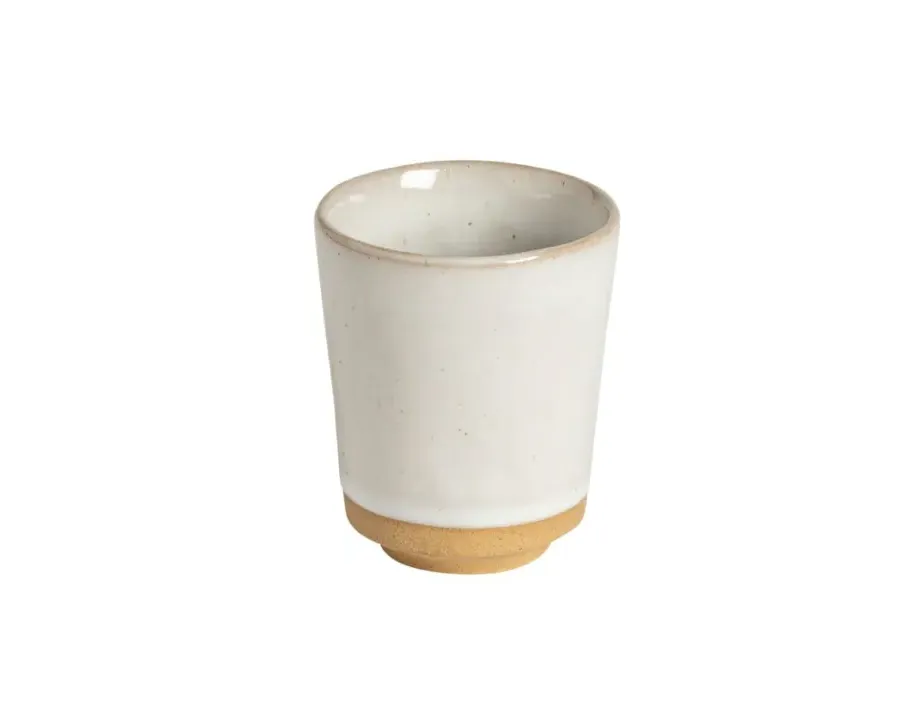 Marrakesh Costa Nova Tea Cup Set of 4 - Sable Blanc, Stoneware product